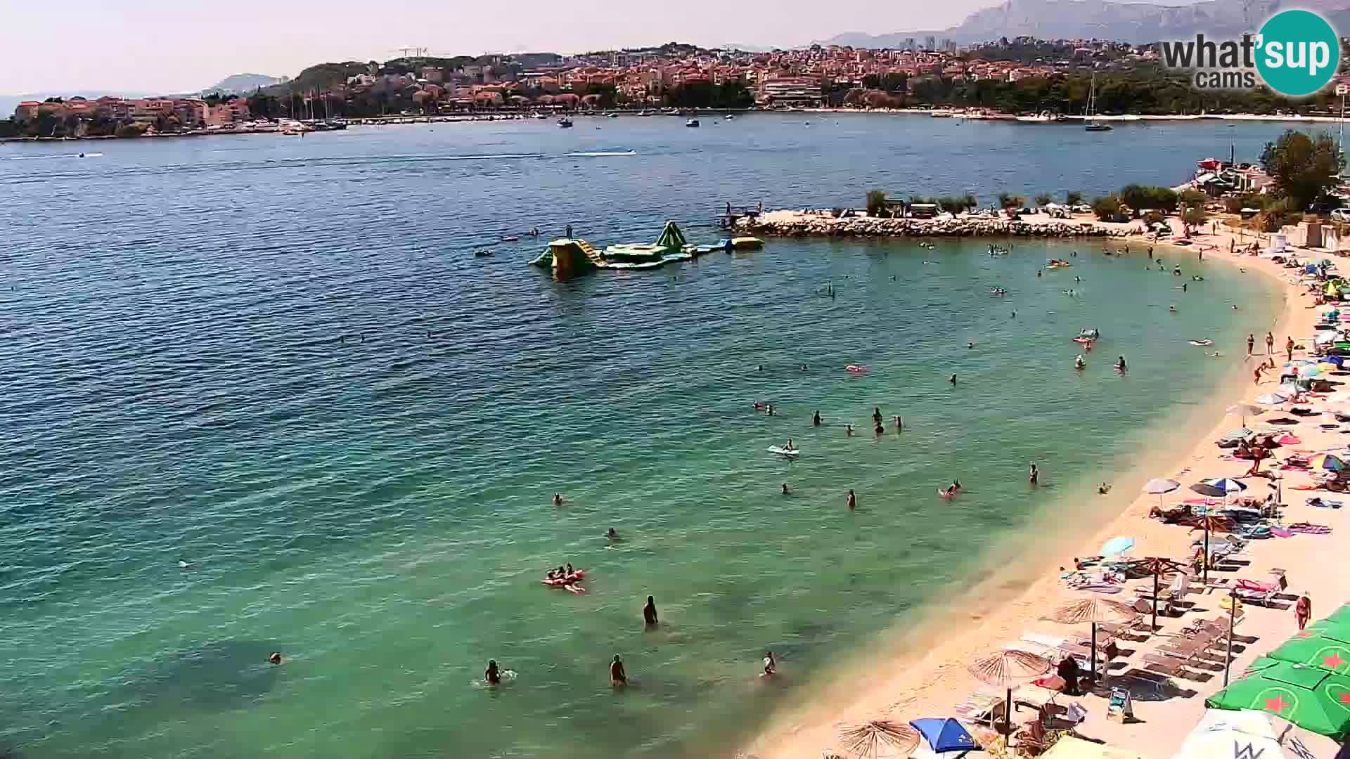 Webcam Playa de Podstrana – Vista en directo desde Hotel Split