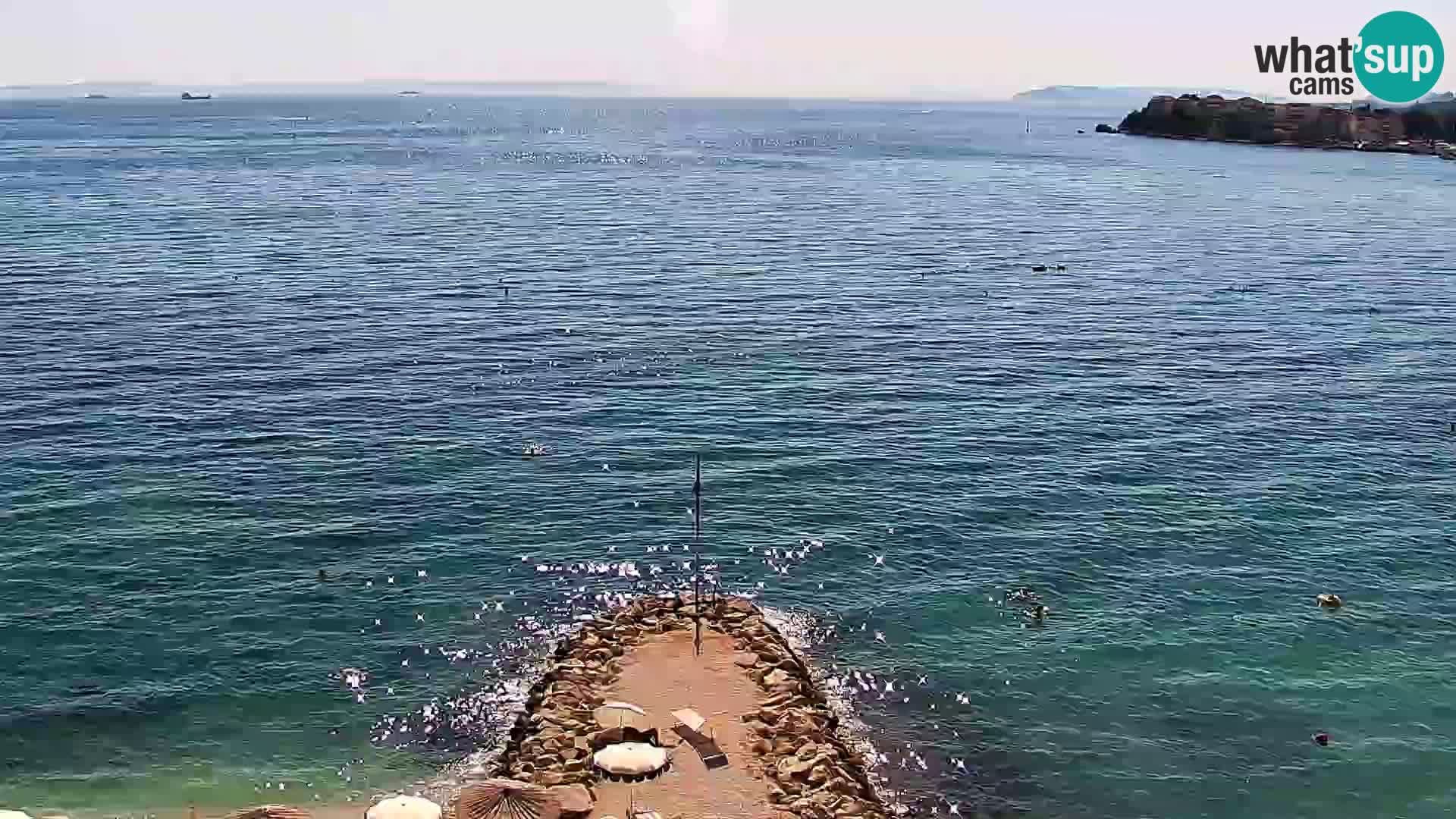 Podstrana Strand Webcam – Liveblick vom Hotel Split