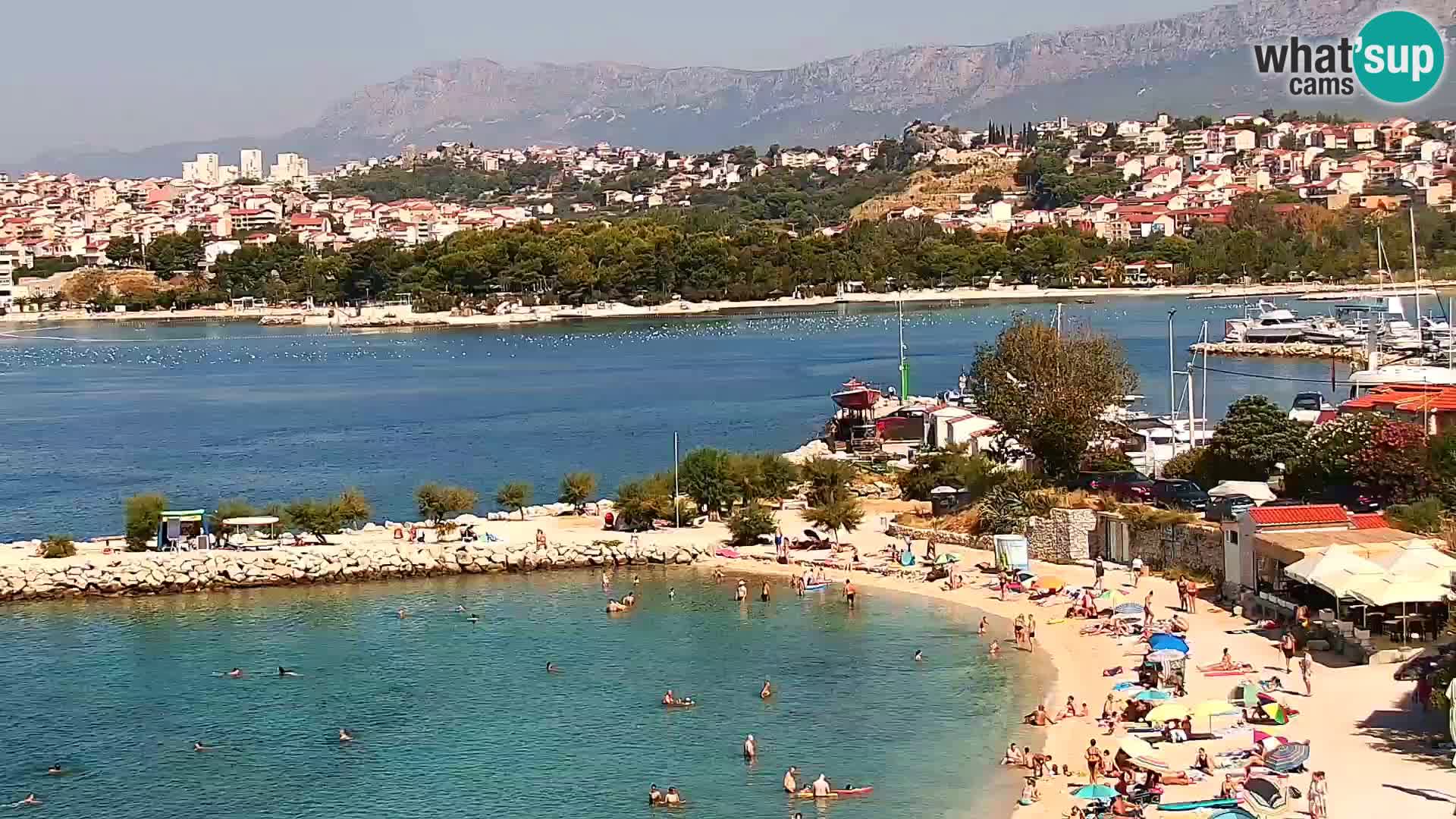 Podstrana Strand Webcam – Liveblick vom Hotel Split