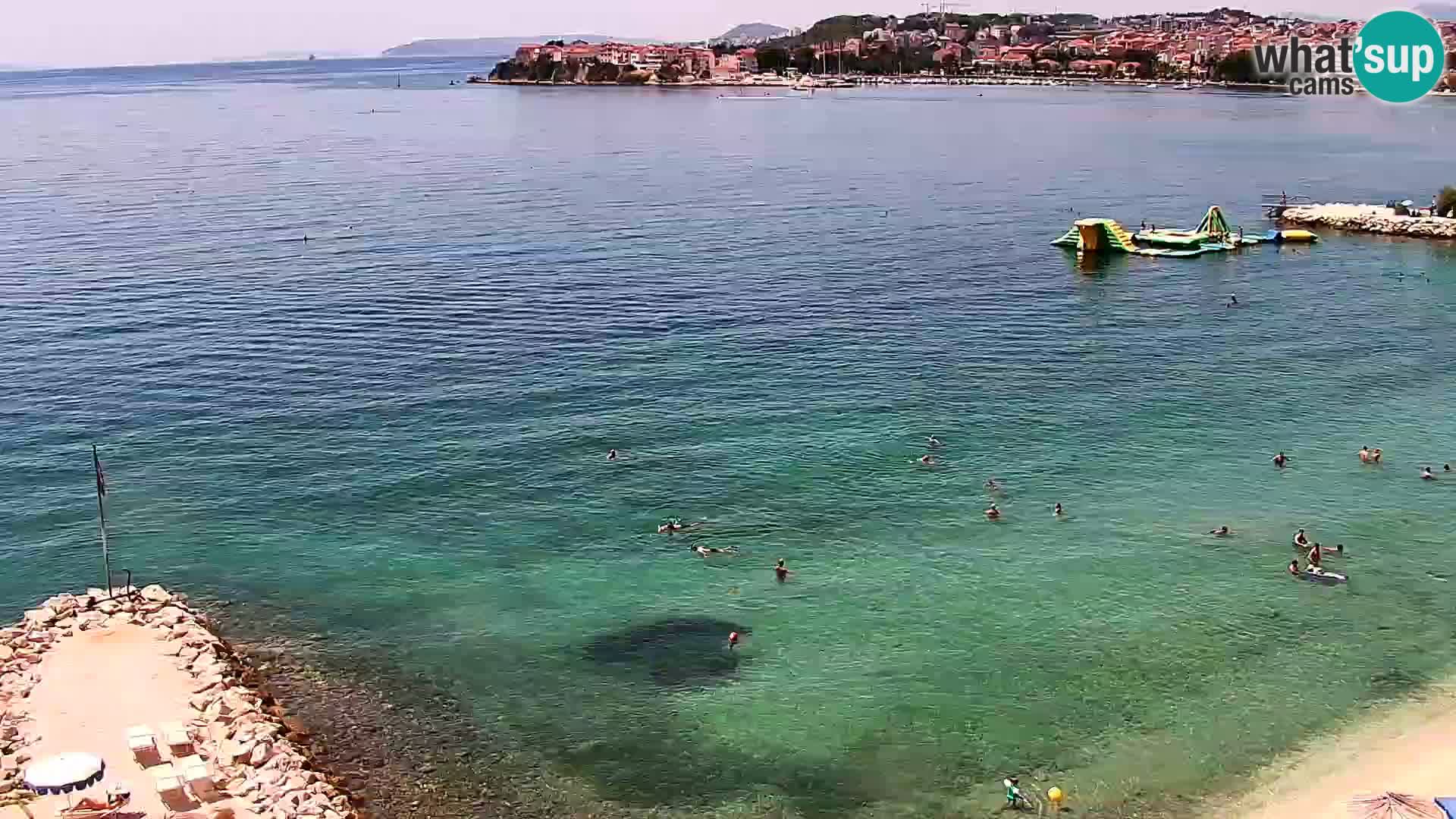 Web kamera Plaža Podstrana – Pogled uživo