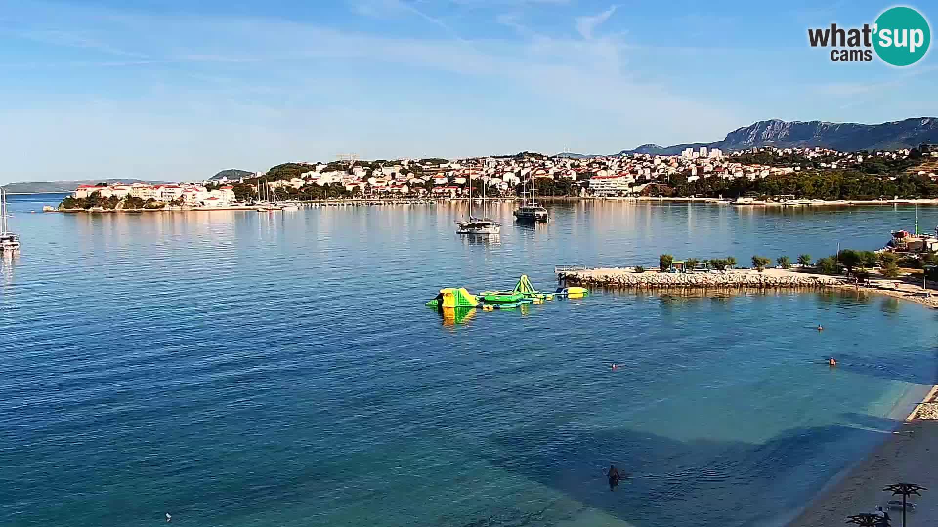 Webcam Playa de Podstrana – Vista en directo desde Hotel Split