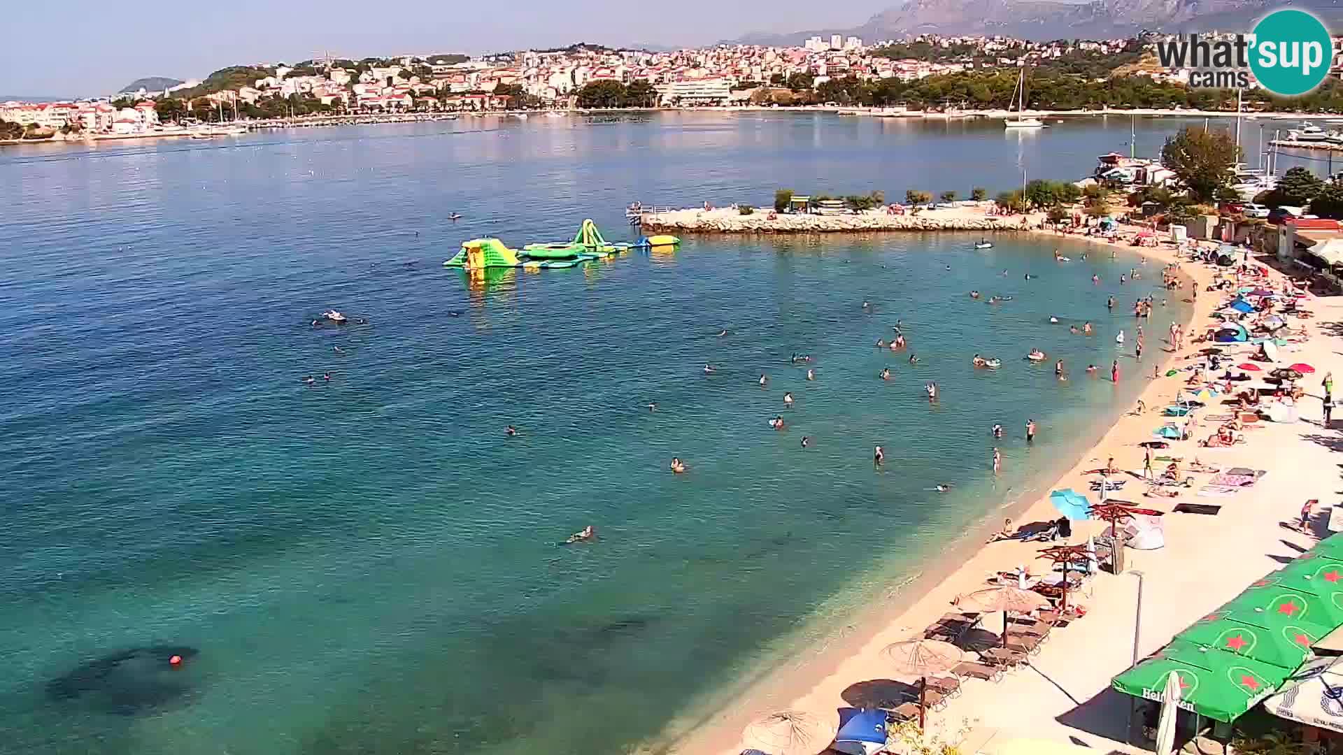 Podstrana Beach Webcam – Live View from Hotel Split