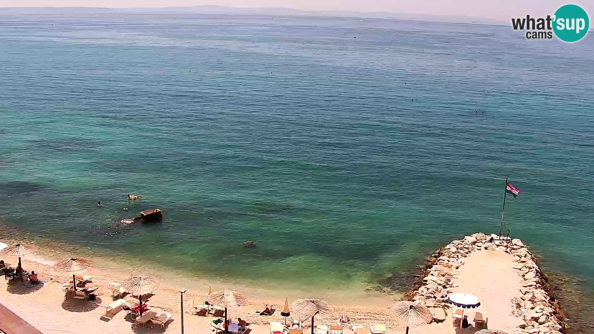 Podstrana Beach Webcam – Live View from Hotel Split