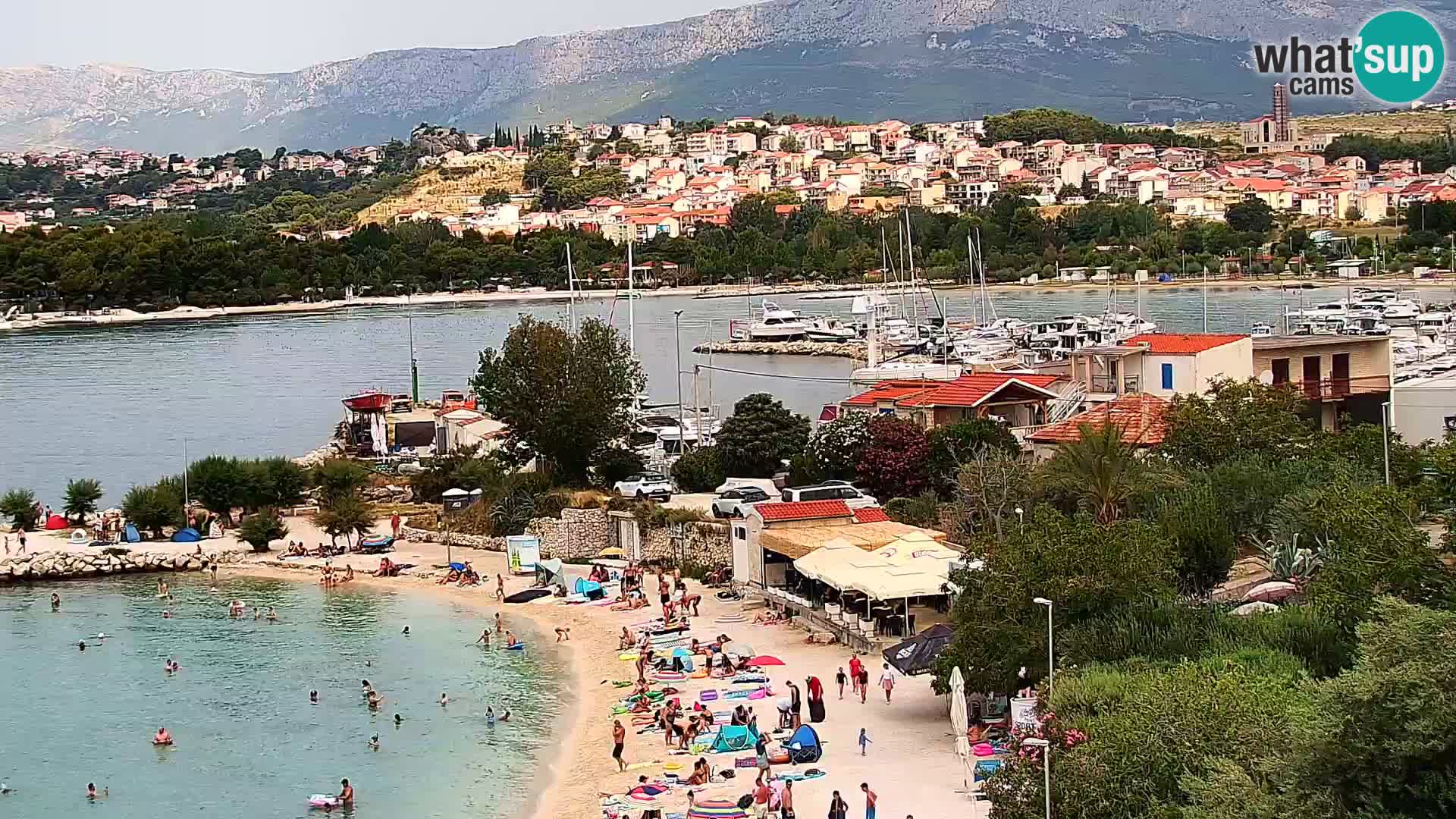 Podstrana Beach Webcam – Live View from Hotel Split