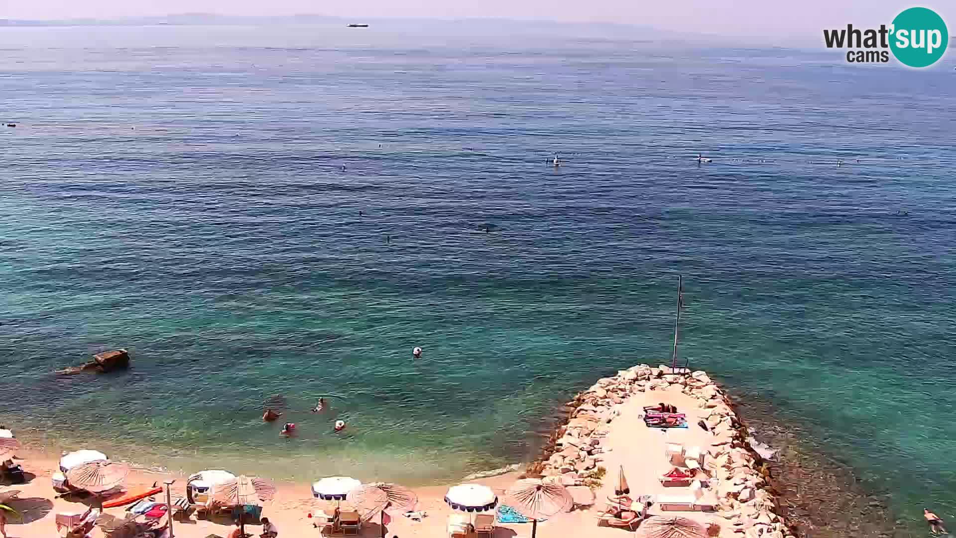 Podstrana Beach Webcam – Live View from Hotel Split