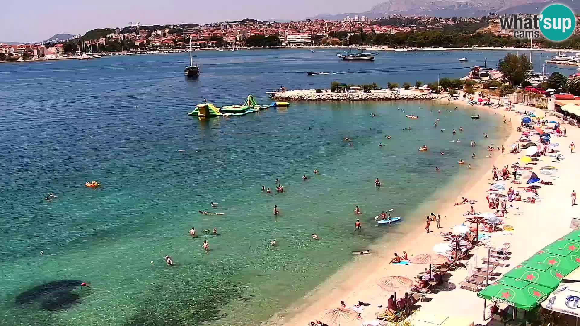 Podstrana Strand Webcam – Liveblick vom Hotel Split