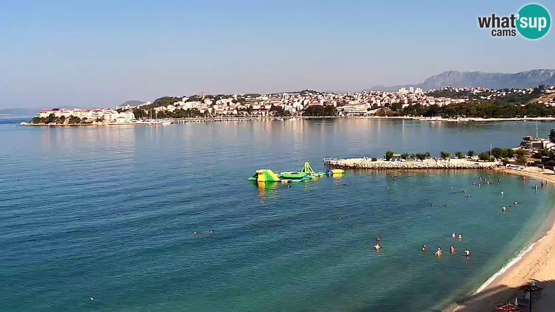 Podstrana Strand Webcam – Liveblick vom Hotel Split