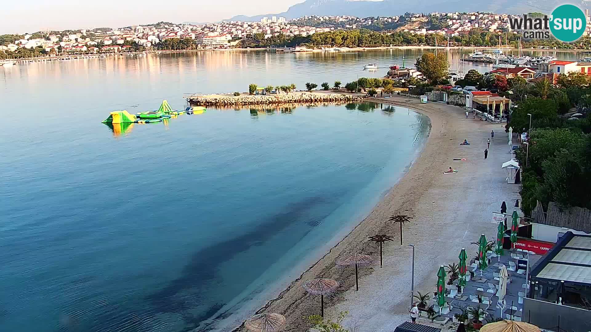 Podstrana Strand Webcam – Liveblick vom Hotel Split