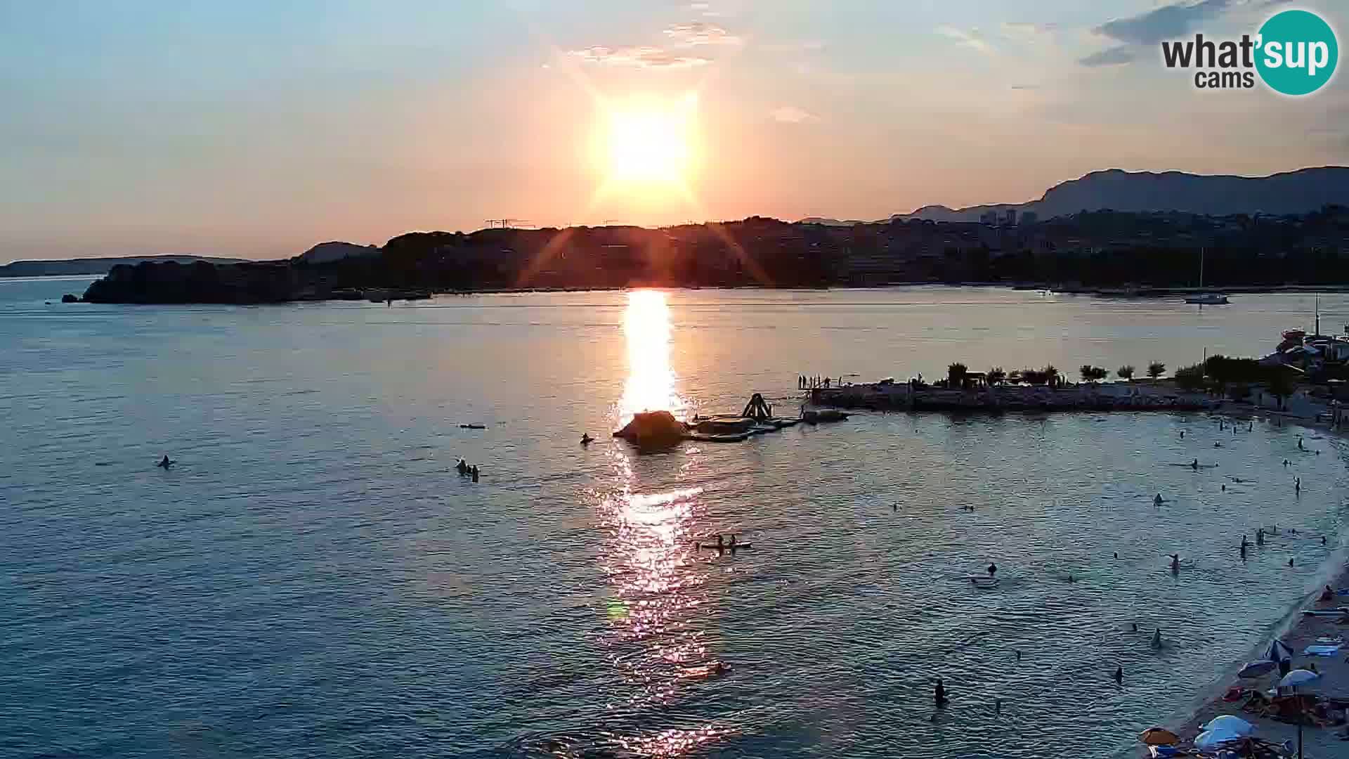 Podstrana Strand Webcam – Liveblick vom Hotel Split