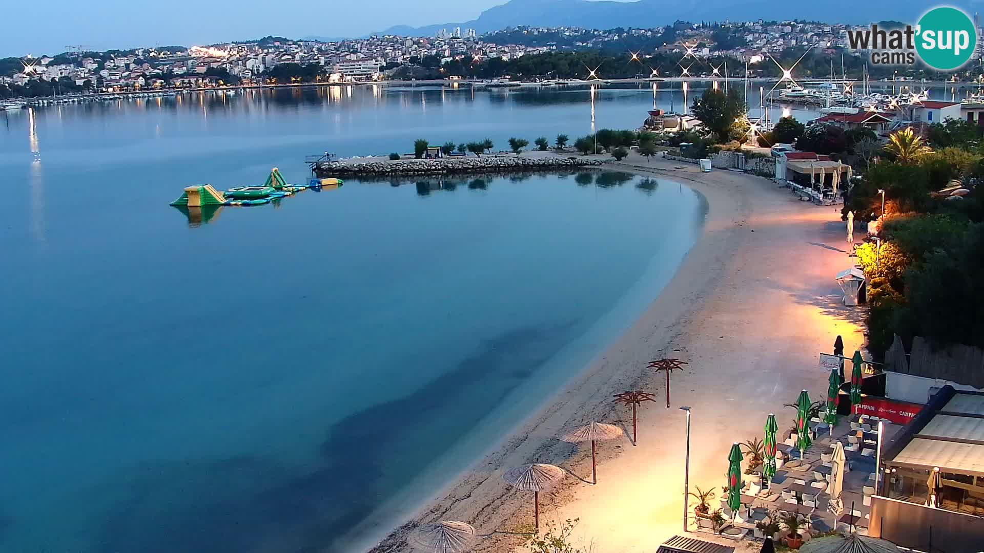 Web kamera Plaža Podstrana – Pogled uživo