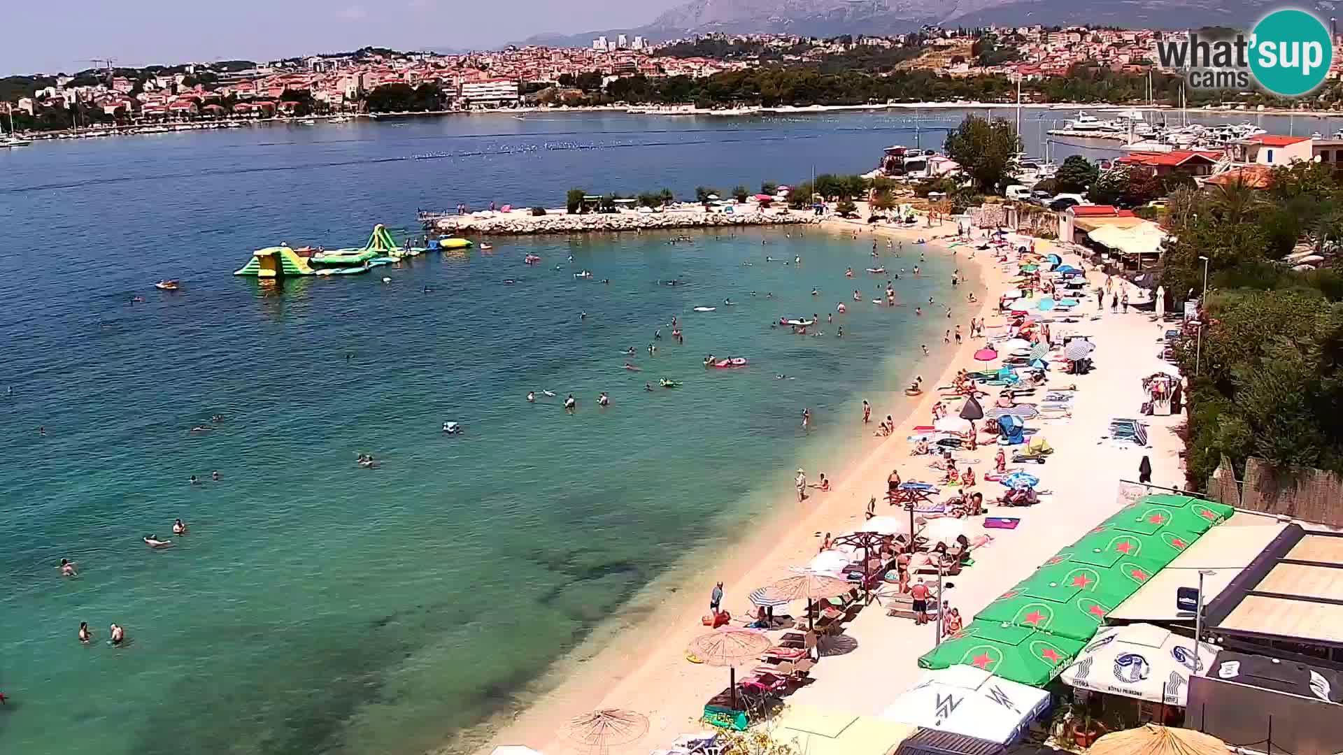 Webcam Playa de Podstrana – Vista en directo desde Hotel Split