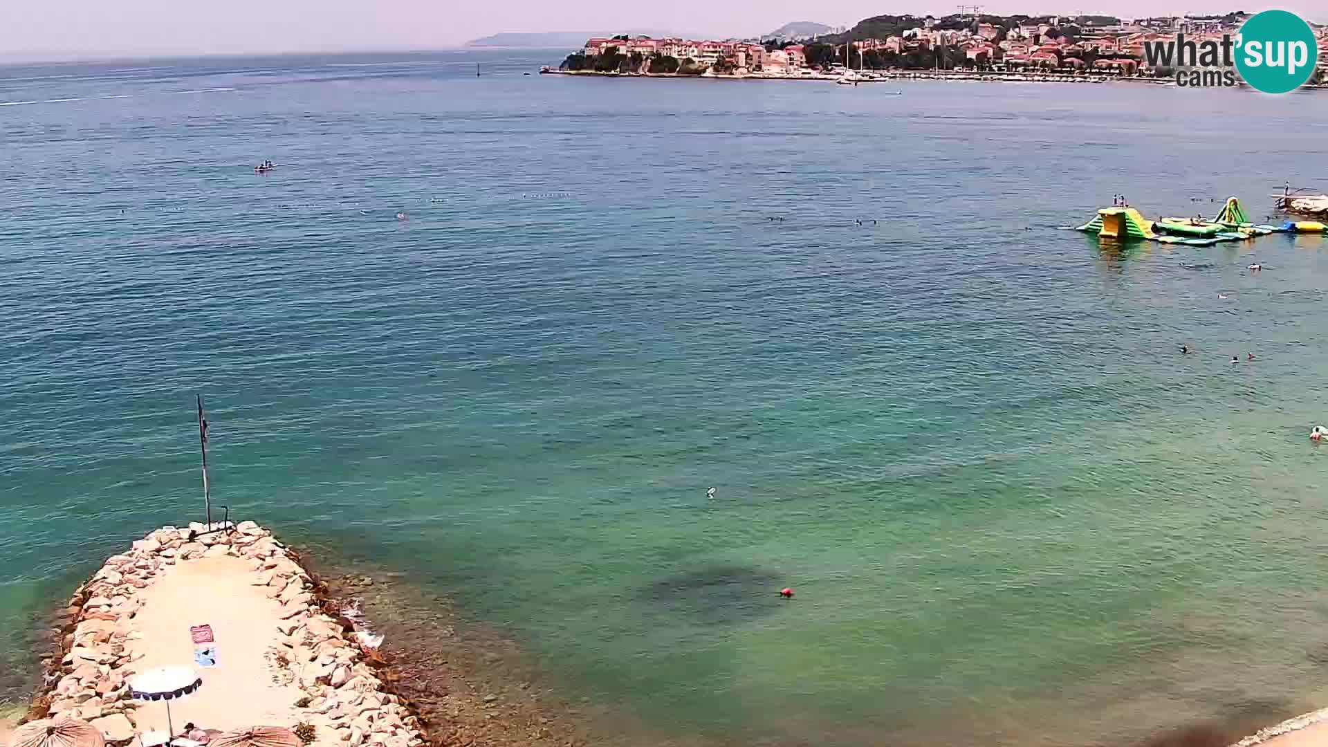 Webcam Playa de Podstrana – Vista en directo desde Hotel Split