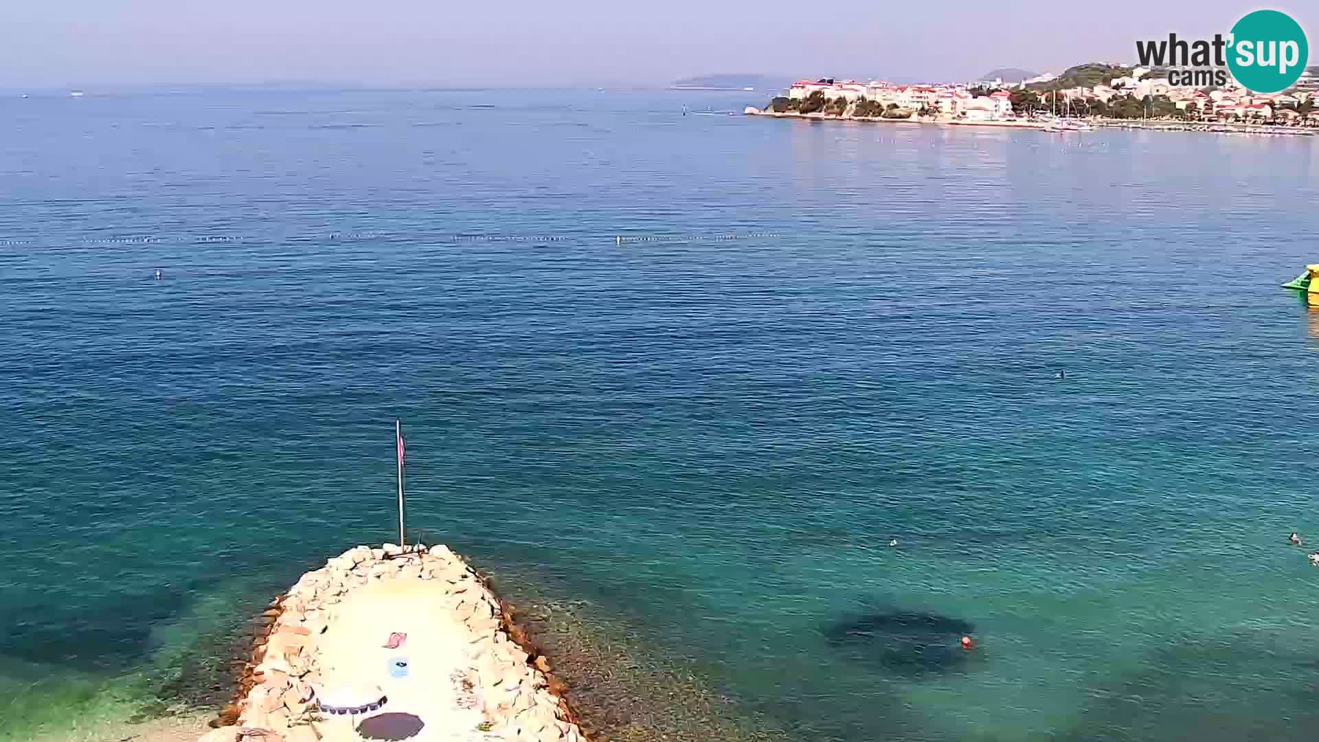 Webcam plage de Podstrana – Vue en direct depuis Hotel Split