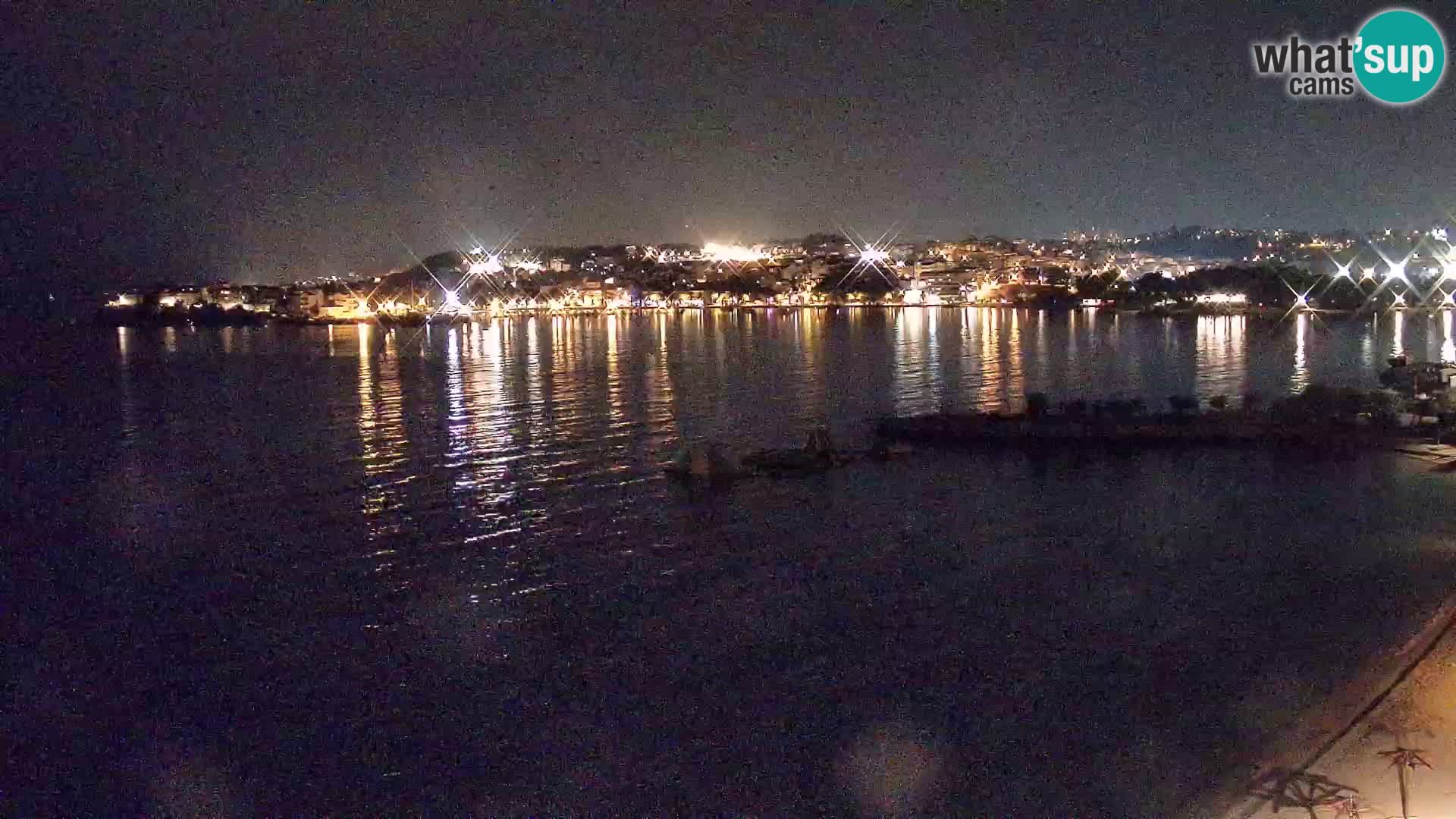 Webcam plage de Podstrana – Vue en direct depuis Hotel Split