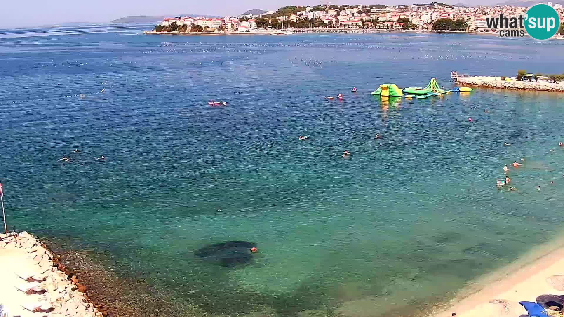 Webcam plage de Podstrana – Vue en direct depuis Hotel Split