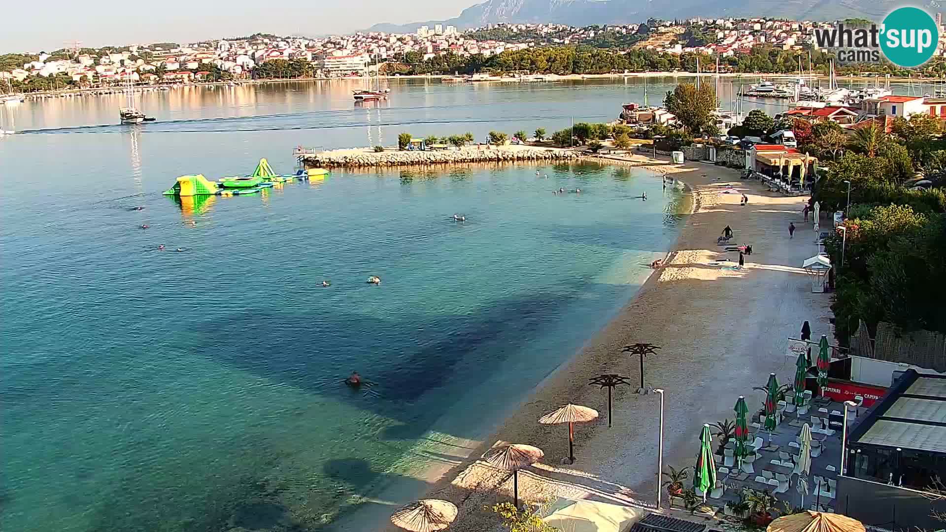 Podstrana Beach Webcam – Live View from Hotel Split