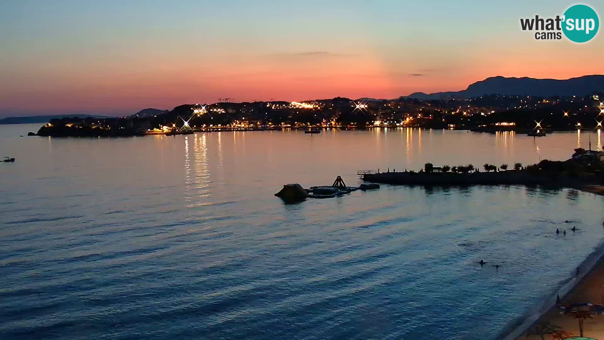 Podstrana Beach Webcam – Live View from Hotel Split
