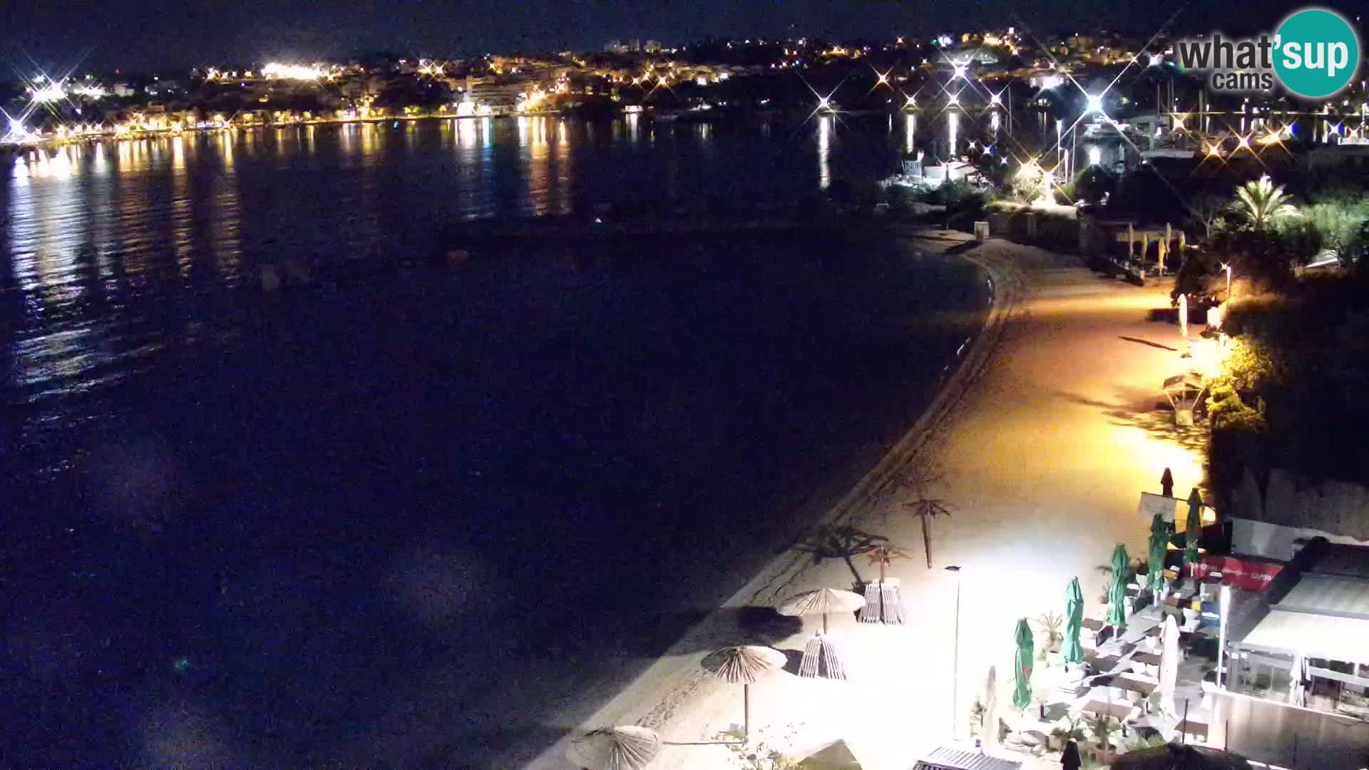 Spletna kamera Plaža Podstrana – Pogled v živo