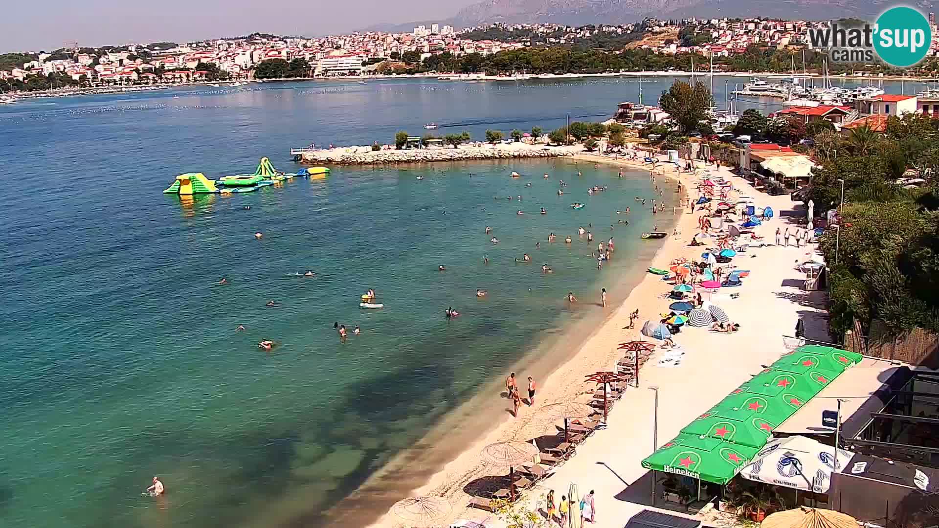 Podstrana Strand Webcam – Liveblick vom Hotel Split