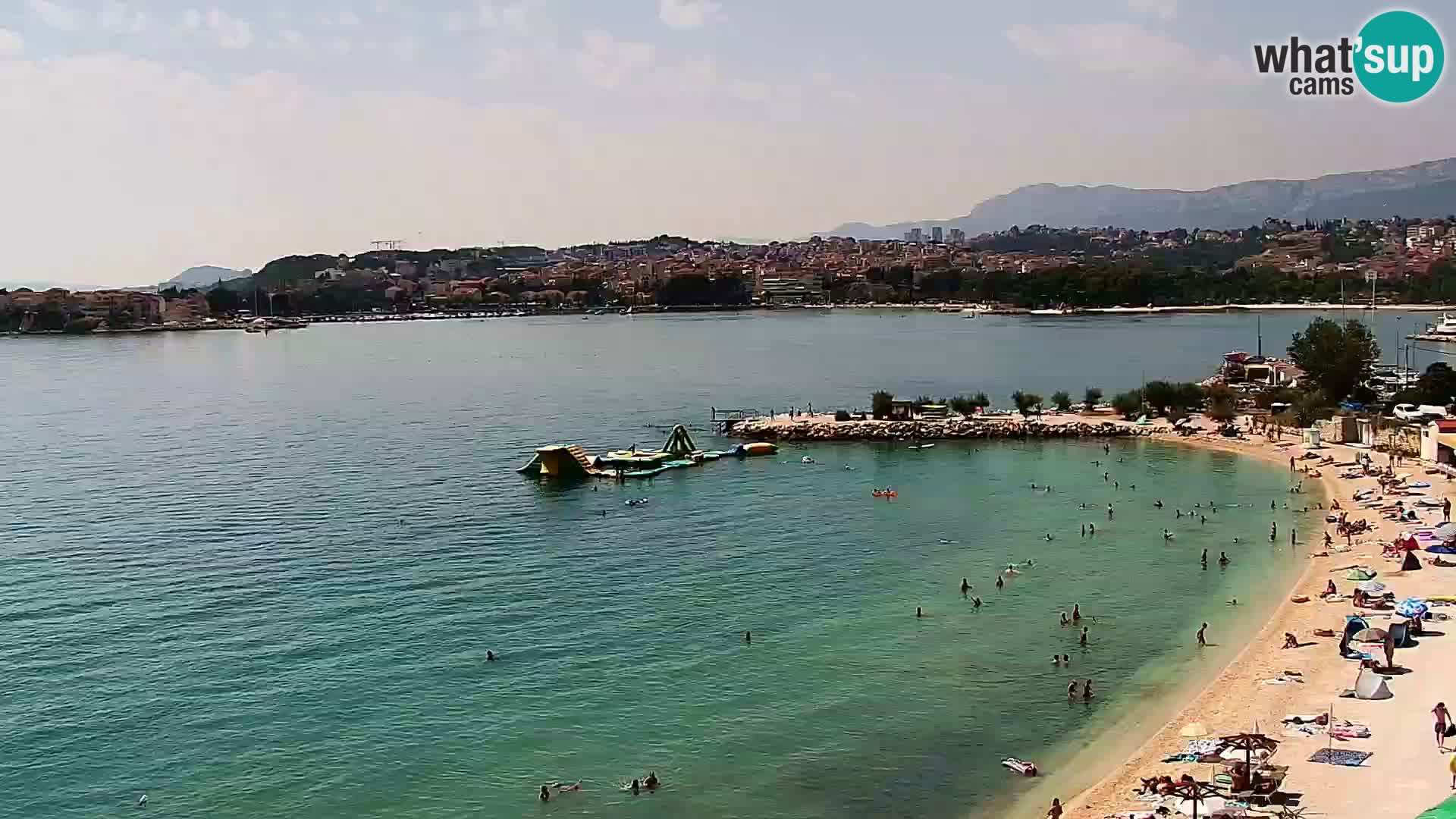 Webcam plage de Podstrana – Vue en direct depuis Hotel Split