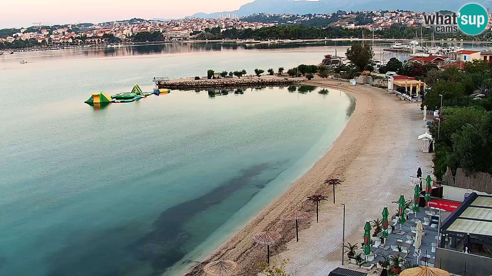 Podstrana Beach Webcam – Live View from Hotel Split