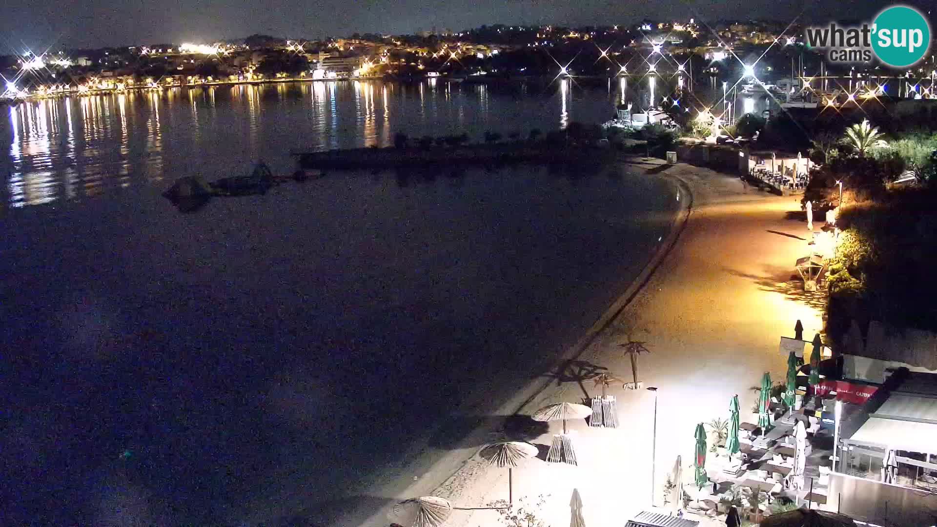 Spletna kamera Plaža Podstrana – Pogled v živo