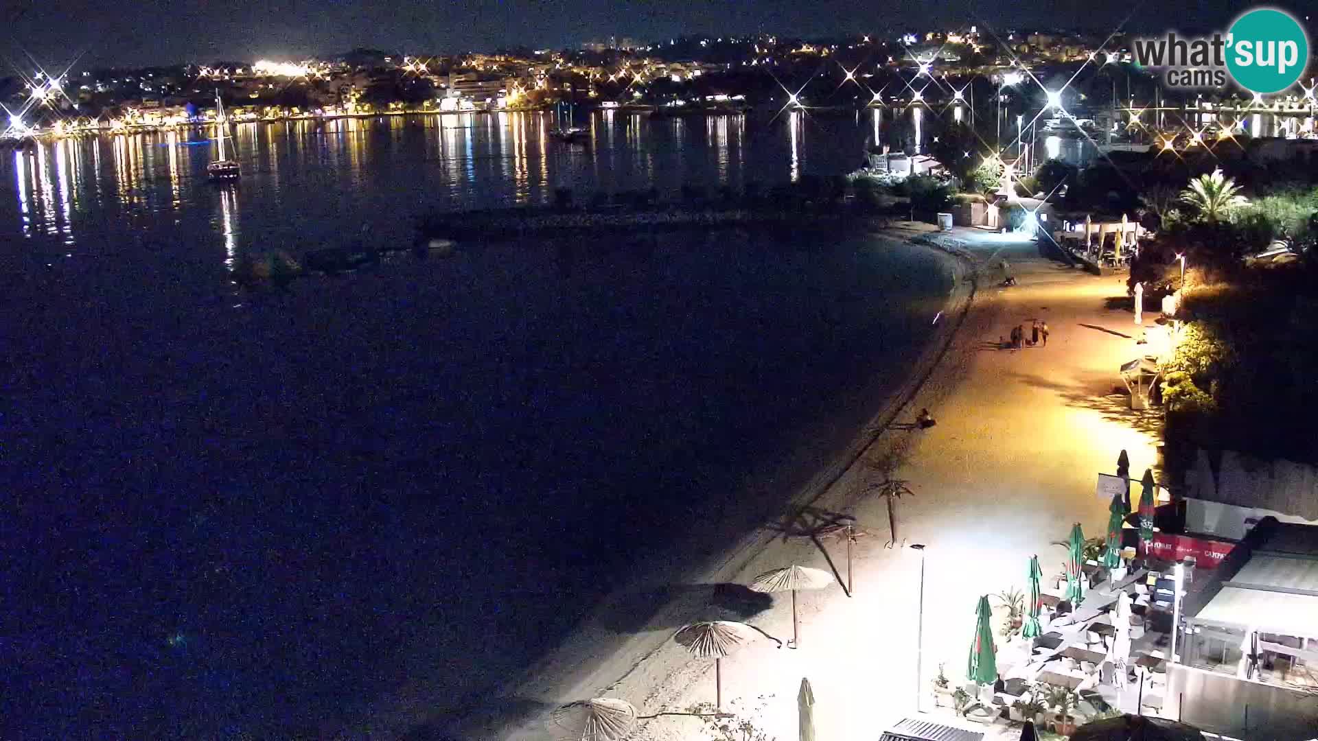 Spletna kamera Plaža Podstrana – Pogled v živo