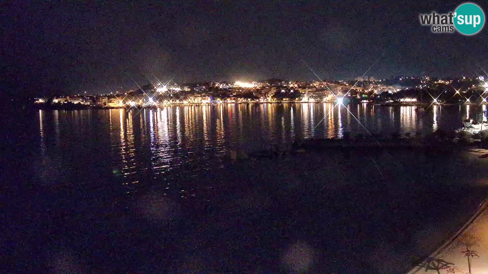 Webcam Playa de Podstrana – Vista en directo desde Hotel Split