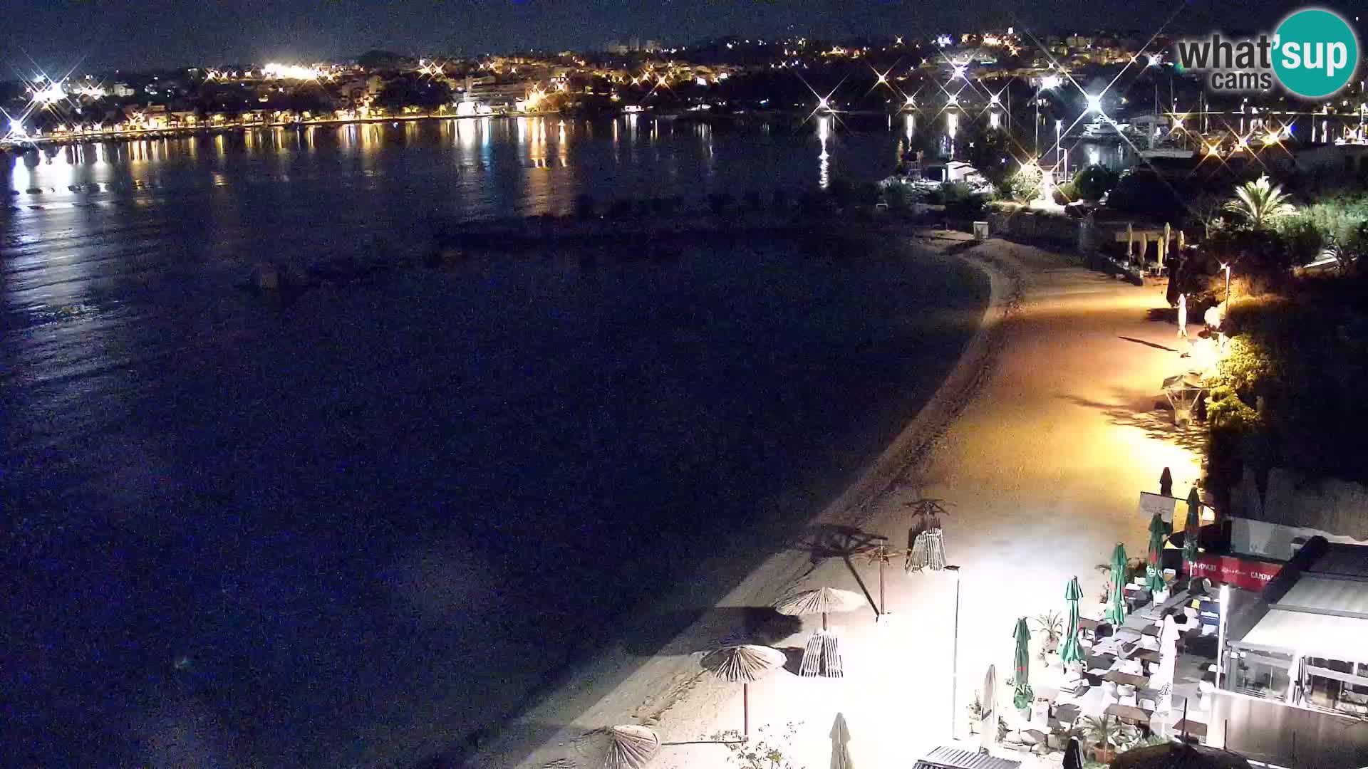 Spletna kamera Plaža Podstrana – Pogled v živo
