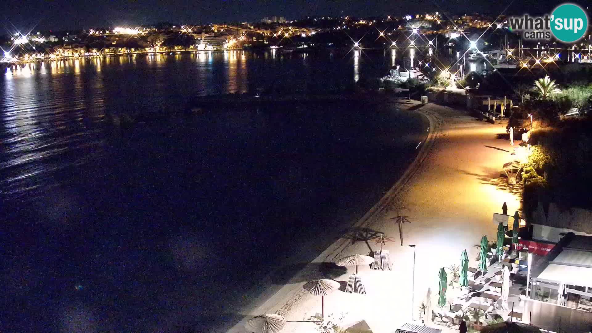 Webcam plage de Podstrana – Vue en direct depuis Hotel Split