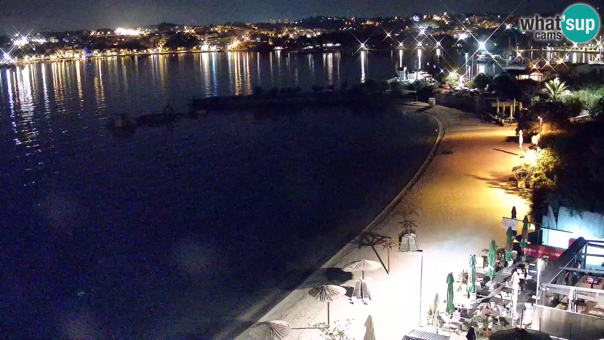 Spletna kamera Plaža Podstrana – Pogled v živo