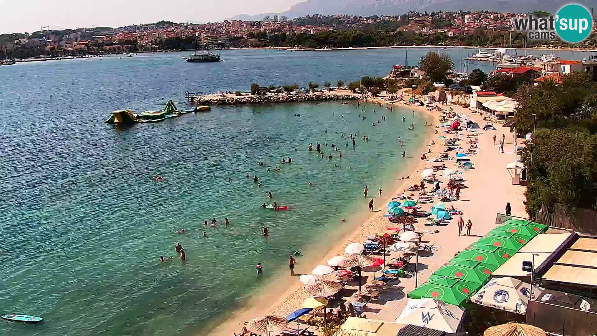 Webcam Playa de Podstrana – Vista en directo desde Hotel Split