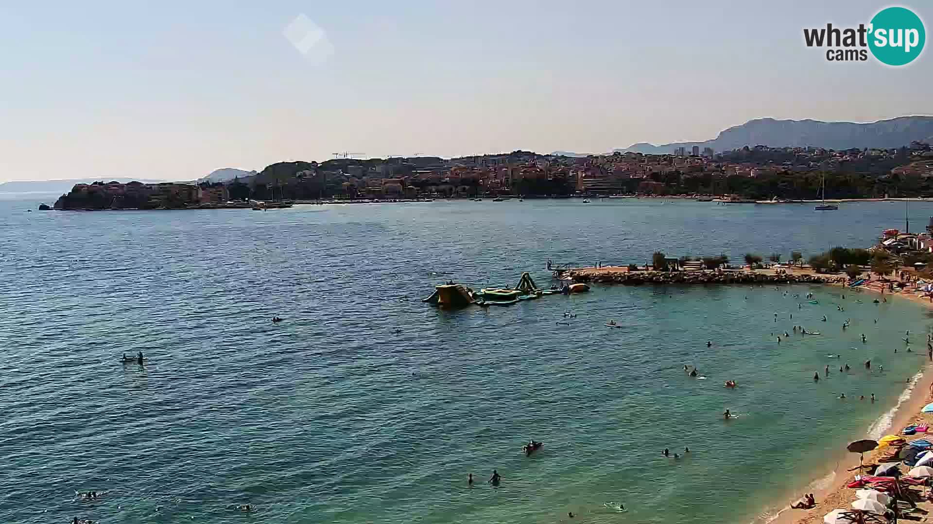 Webcam plage de Podstrana – Vue en direct depuis Hotel Split