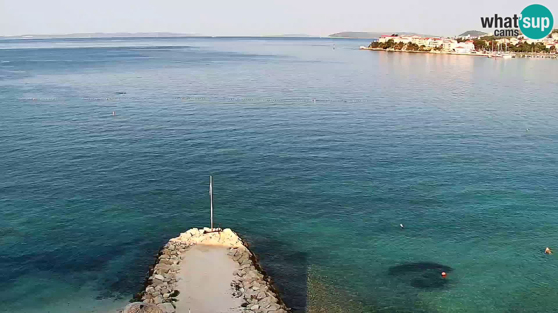 Podstrana Beach Webcam – Live View from Hotel Split