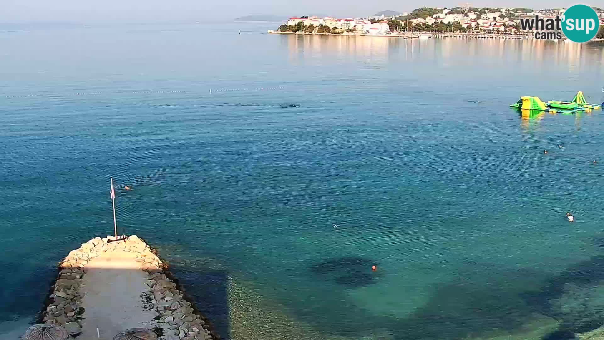 Podstrana Beach Webcam – Live View from Hotel Split