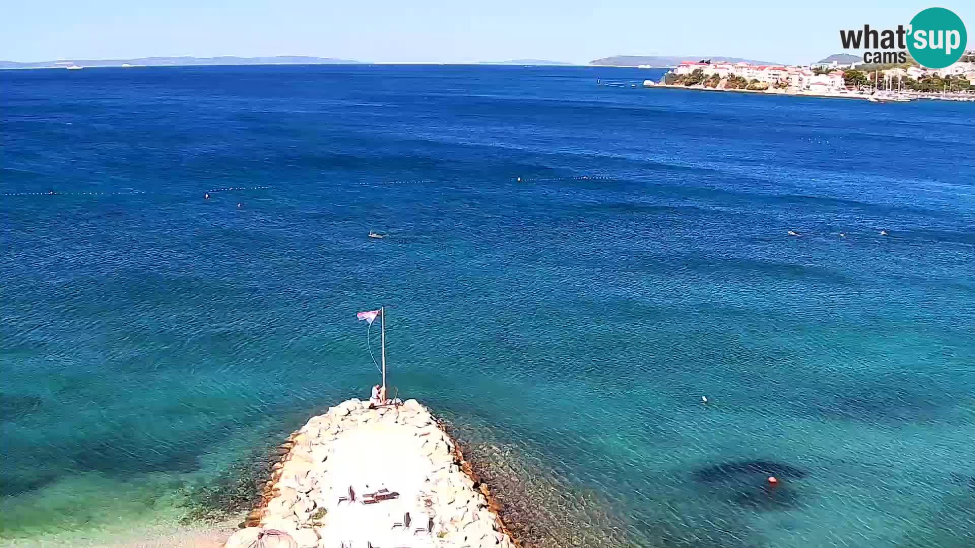 Podstrana Beach Webcam – Live View from Hotel Split