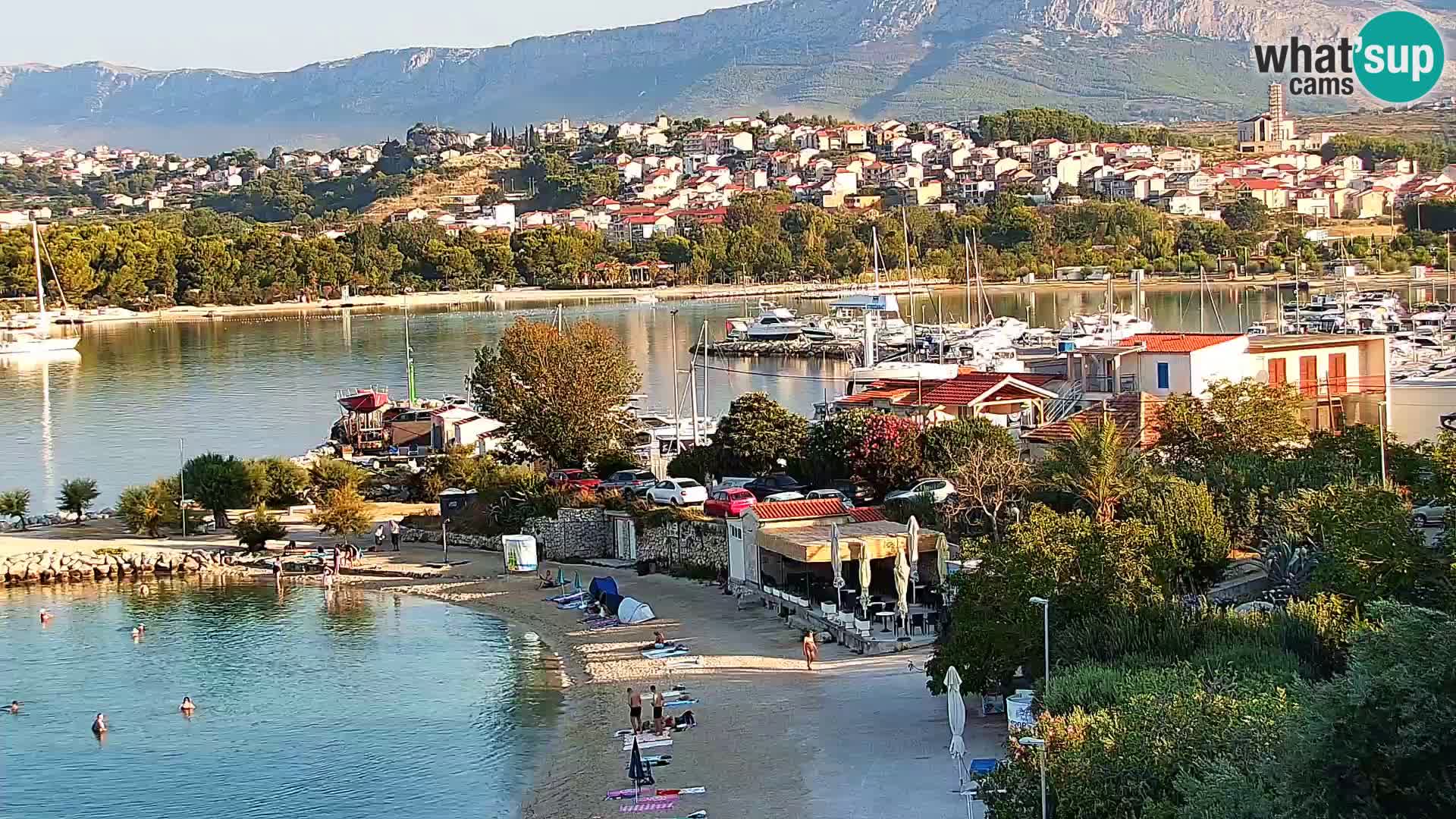 Podstrana Beach Webcam – Live View from Hotel Split