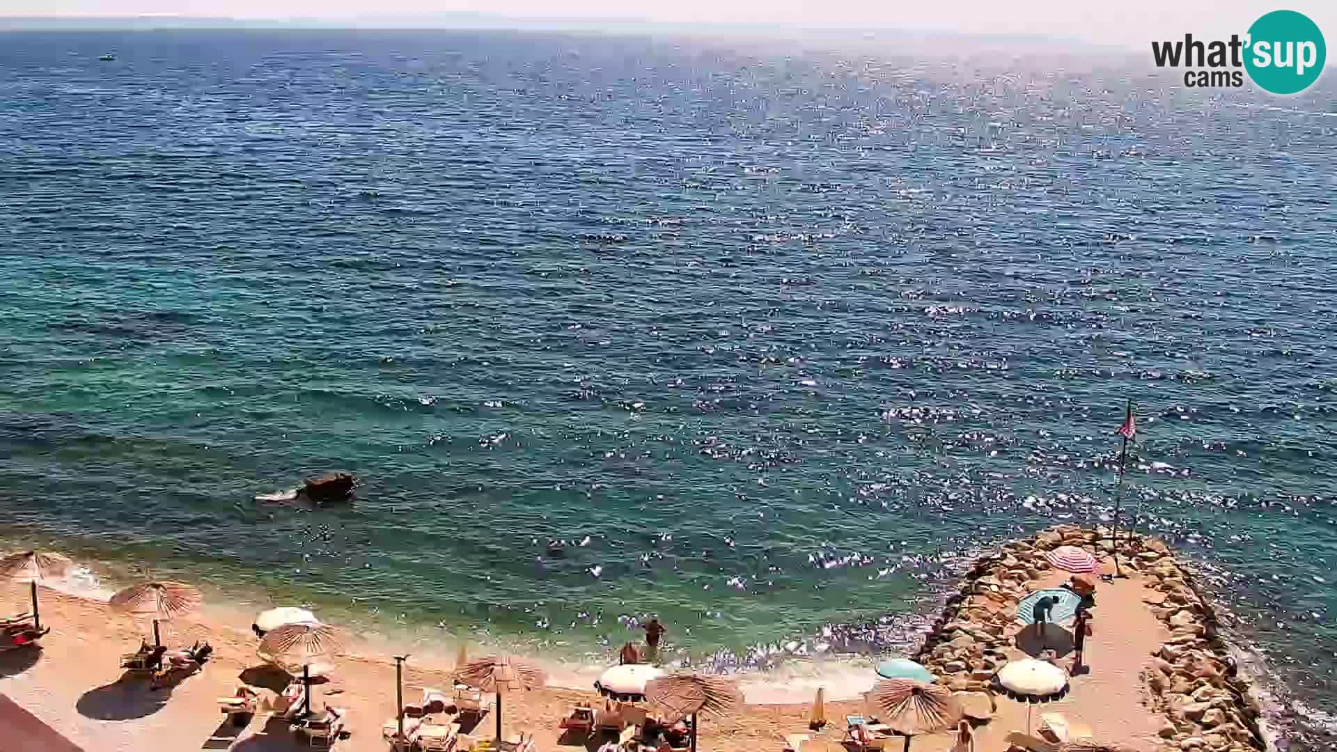 Podstrana Beach Webcam – Live View from Hotel Split
