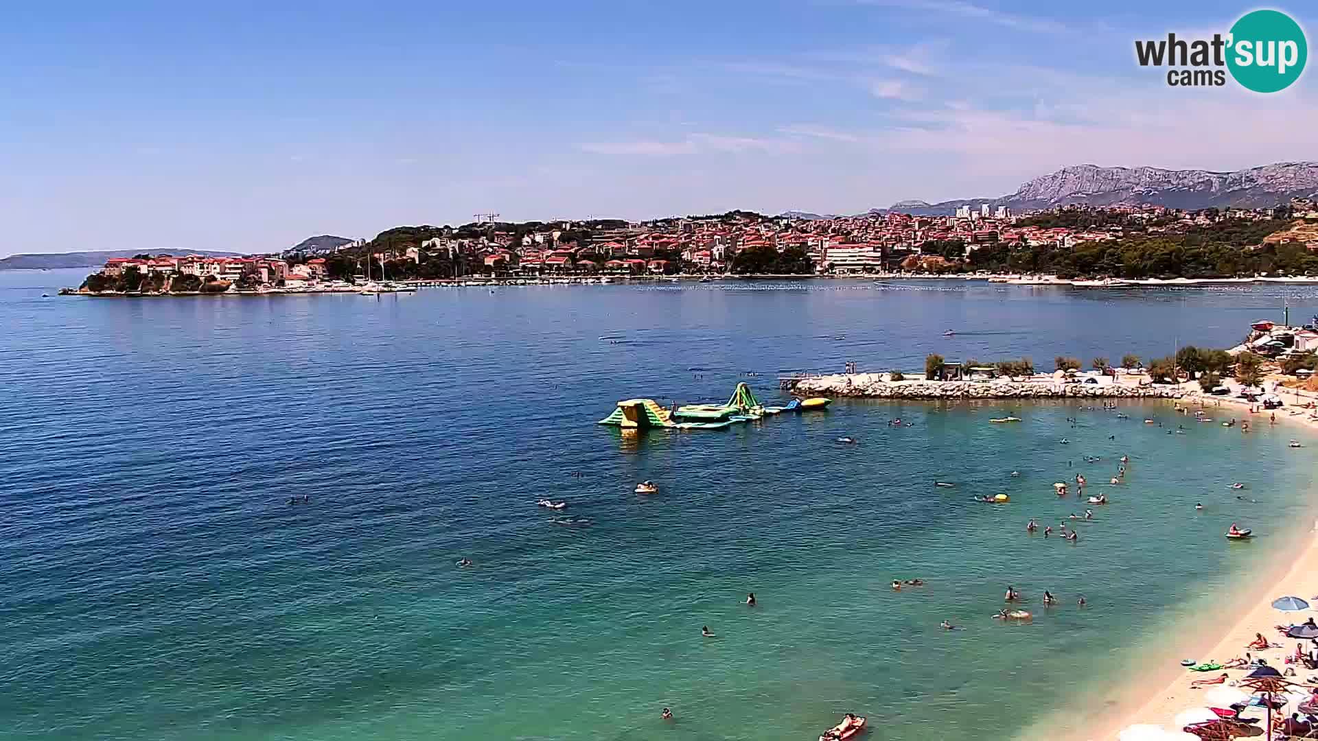 Spletna kamera Plaža Podstrana – Pogled v živo