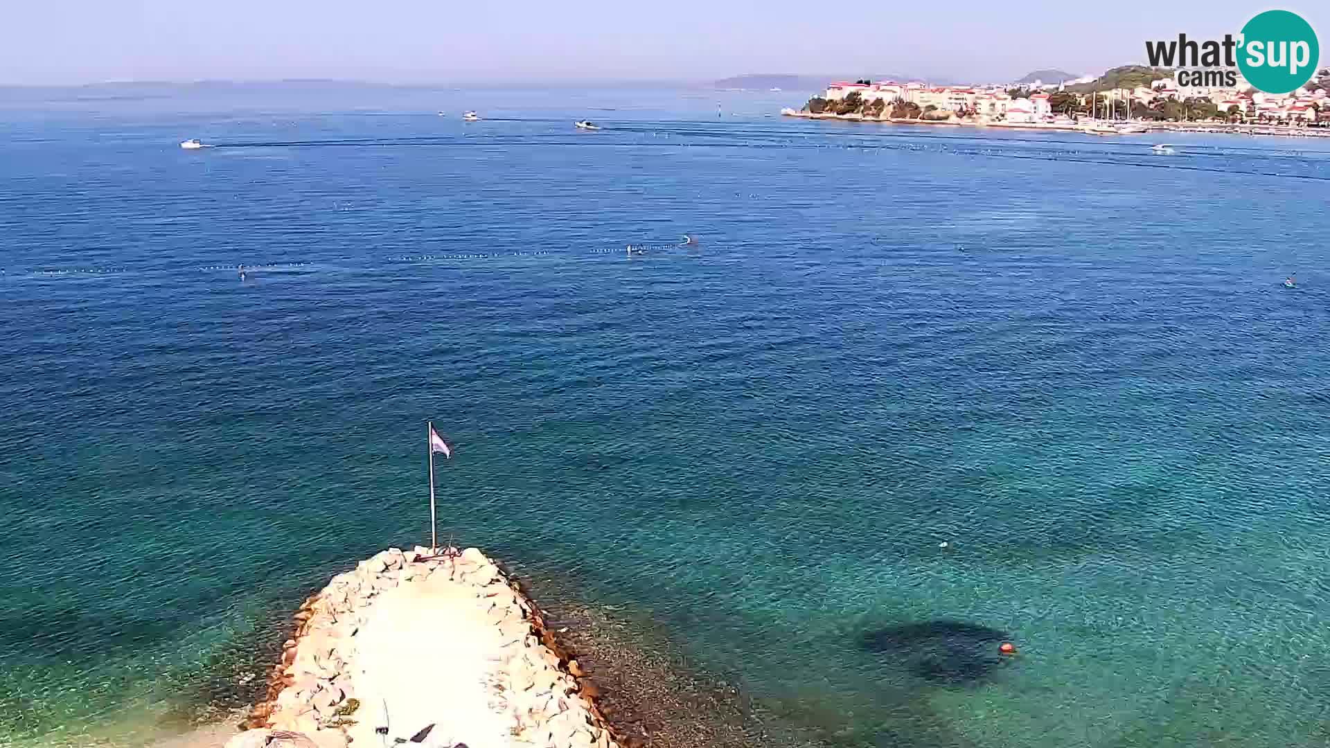 Webcam Playa de Podstrana – Vista en directo desde Hotel Split