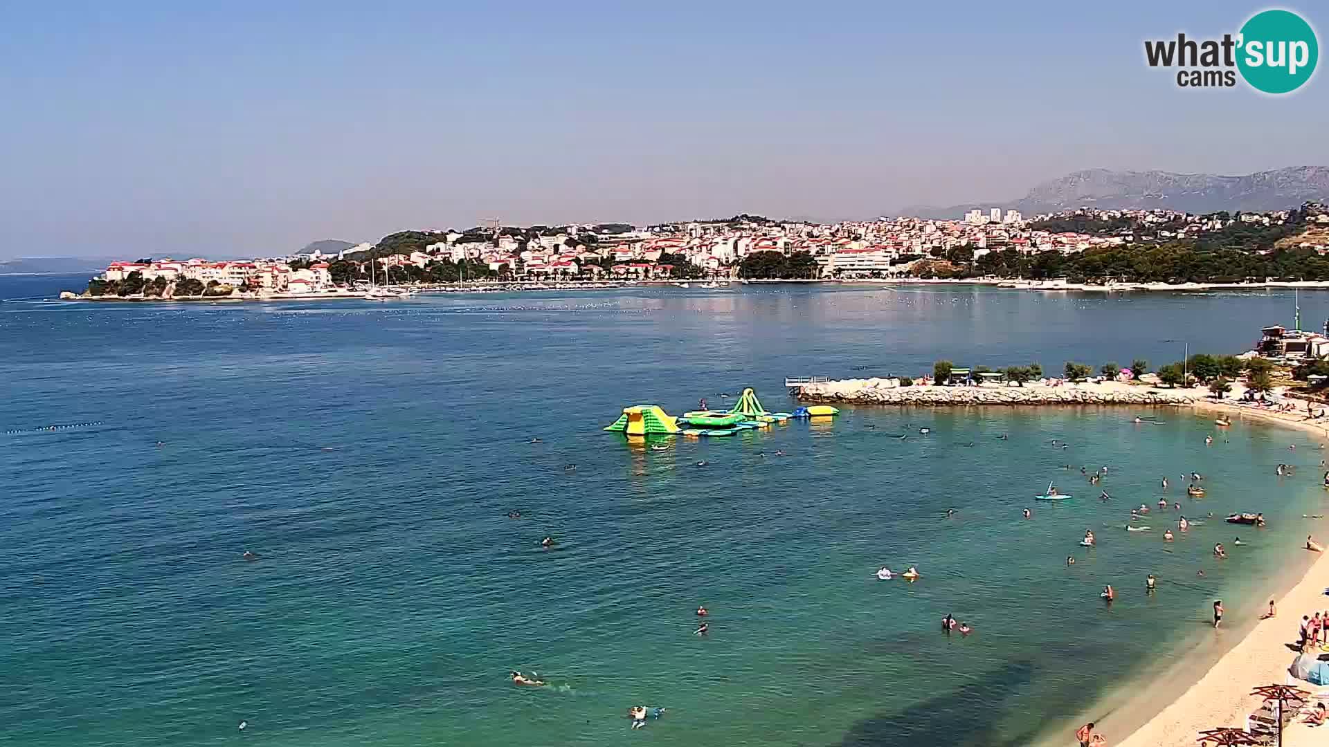 Webcam Playa de Podstrana – Vista en directo desde Hotel Split
