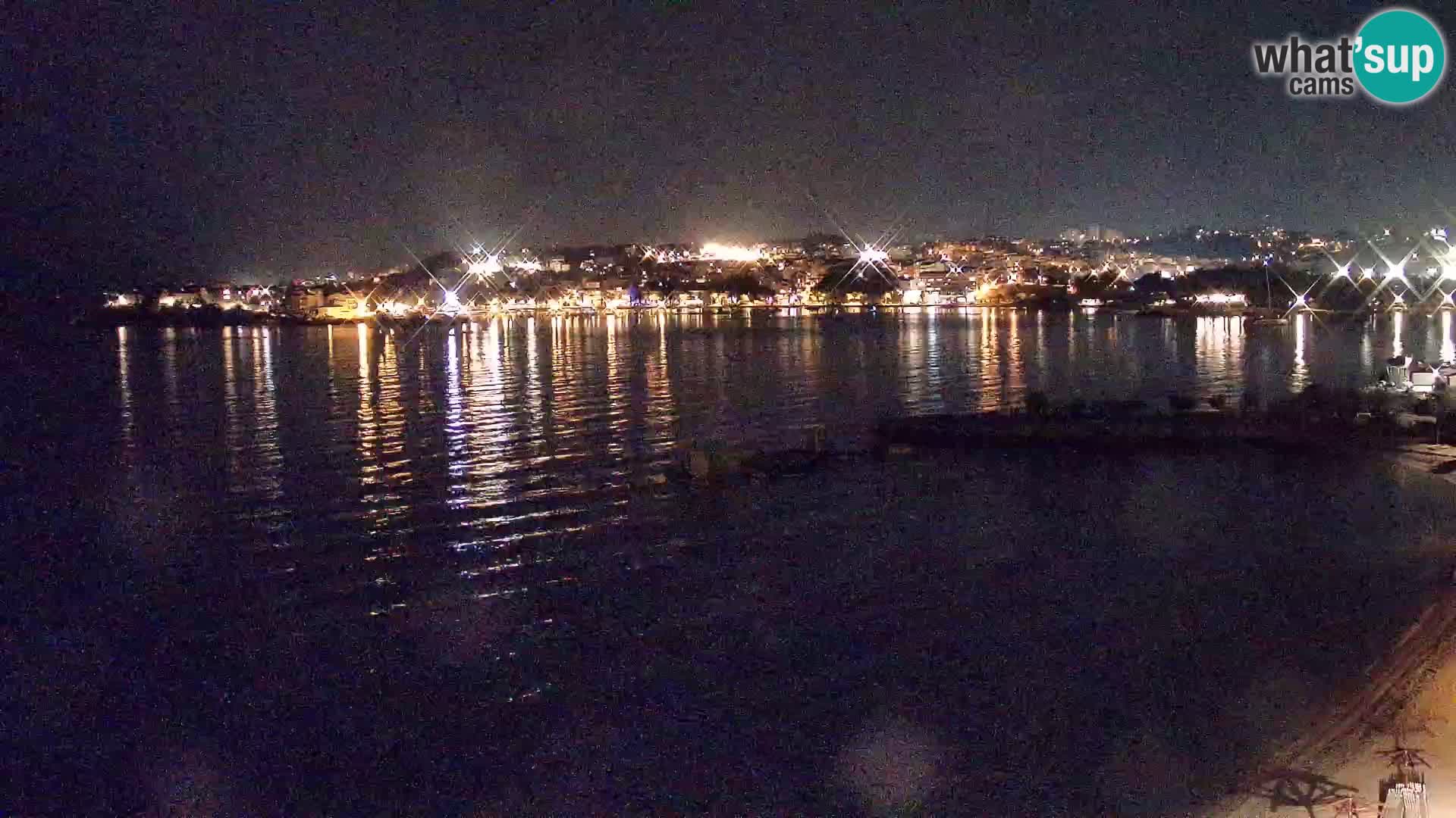 Web kamera Plaža Podstrana – Pogled uživo