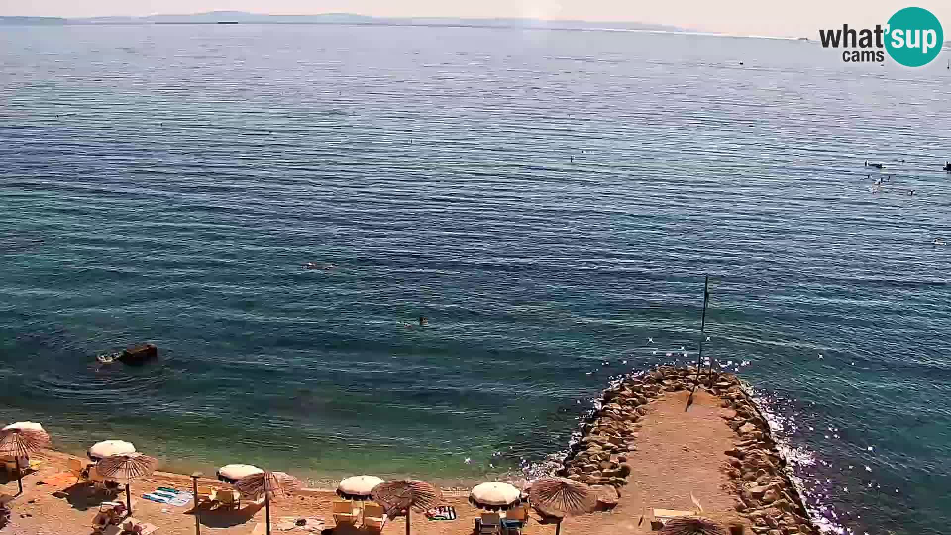 Podstrana Beach Webcam – Live View from Hotel Split