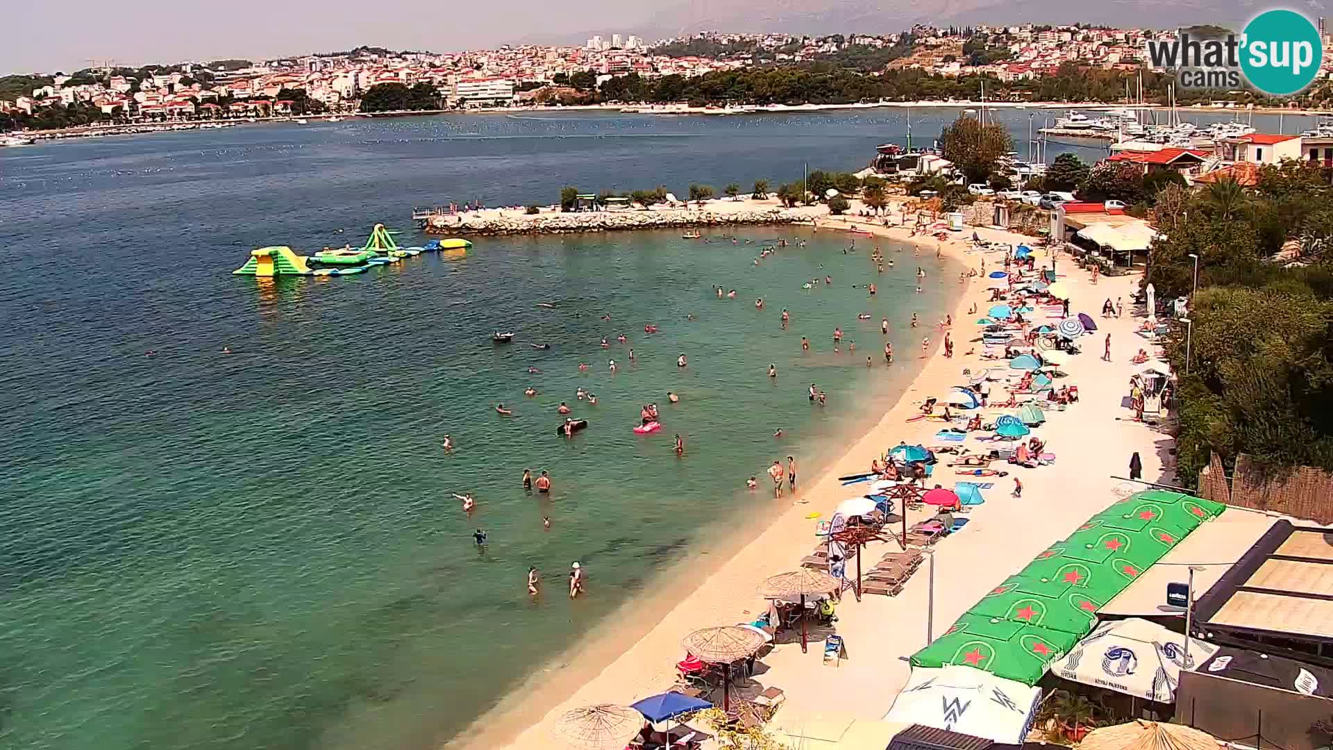 Podstrana Beach Webcam – Live View from Hotel Split
