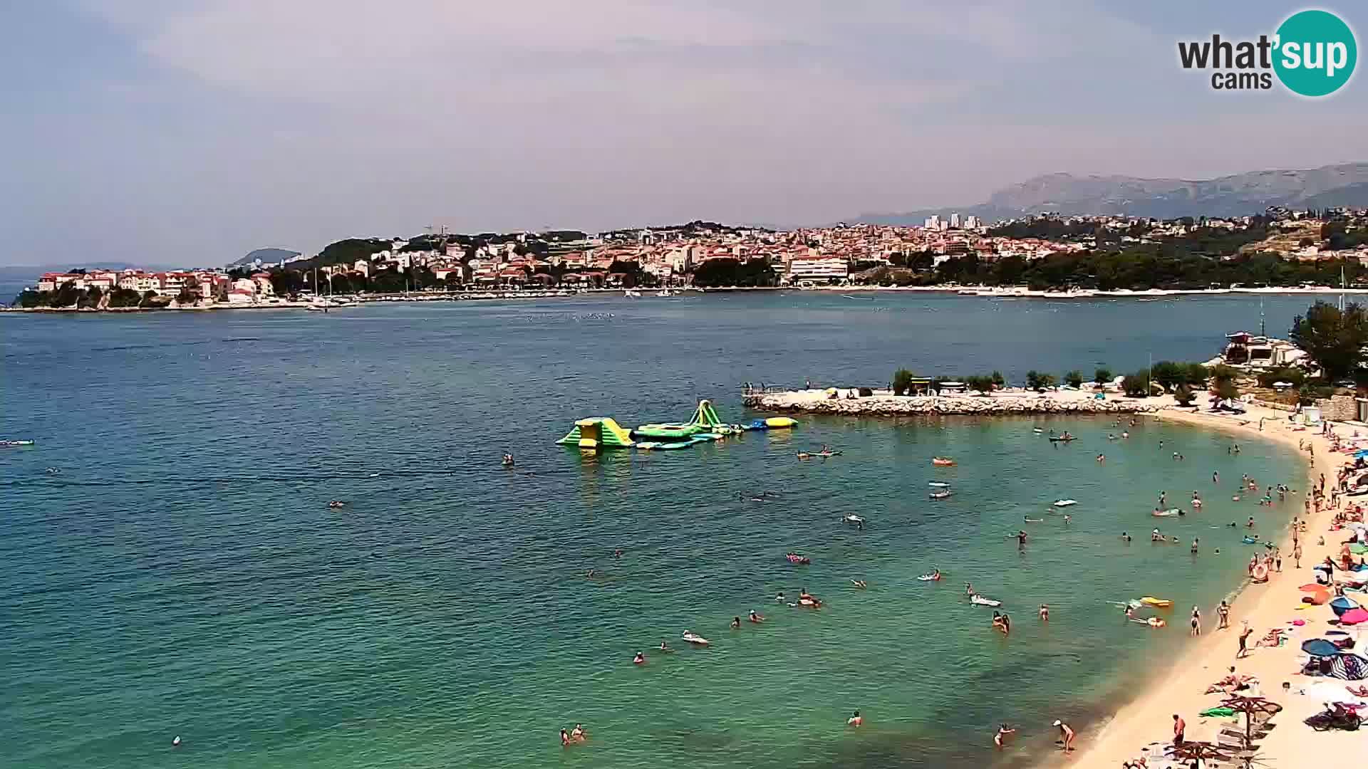 Webcam Playa de Podstrana – Vista en directo desde Hotel Split