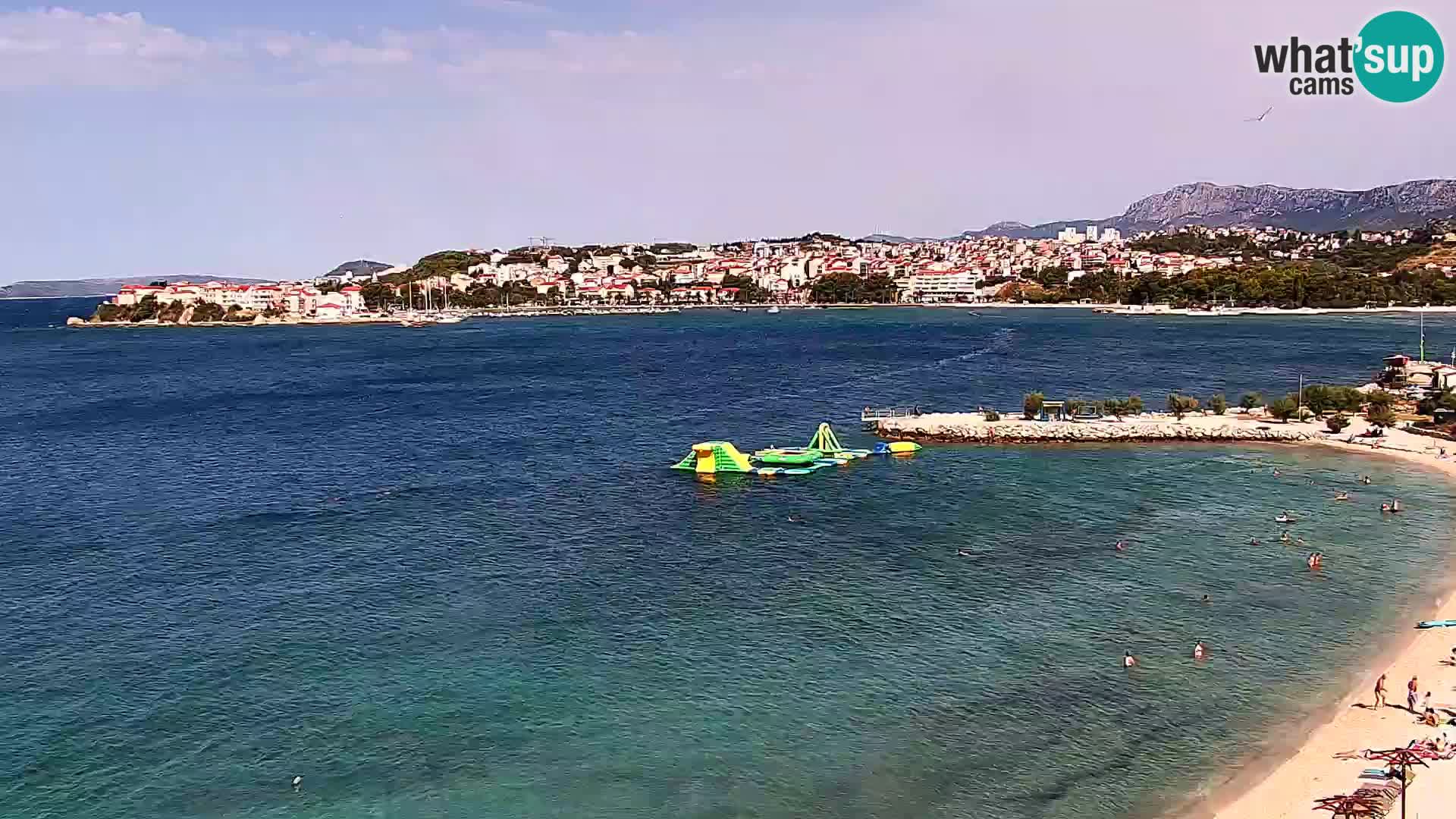 Webcam Playa de Podstrana – Vista en directo desde Hotel Split
