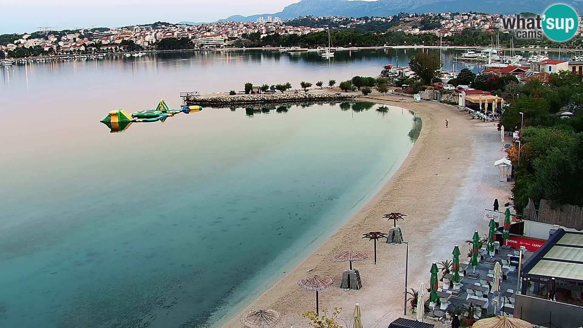Webcam plage de Podstrana – Vue en direct depuis Hotel Split