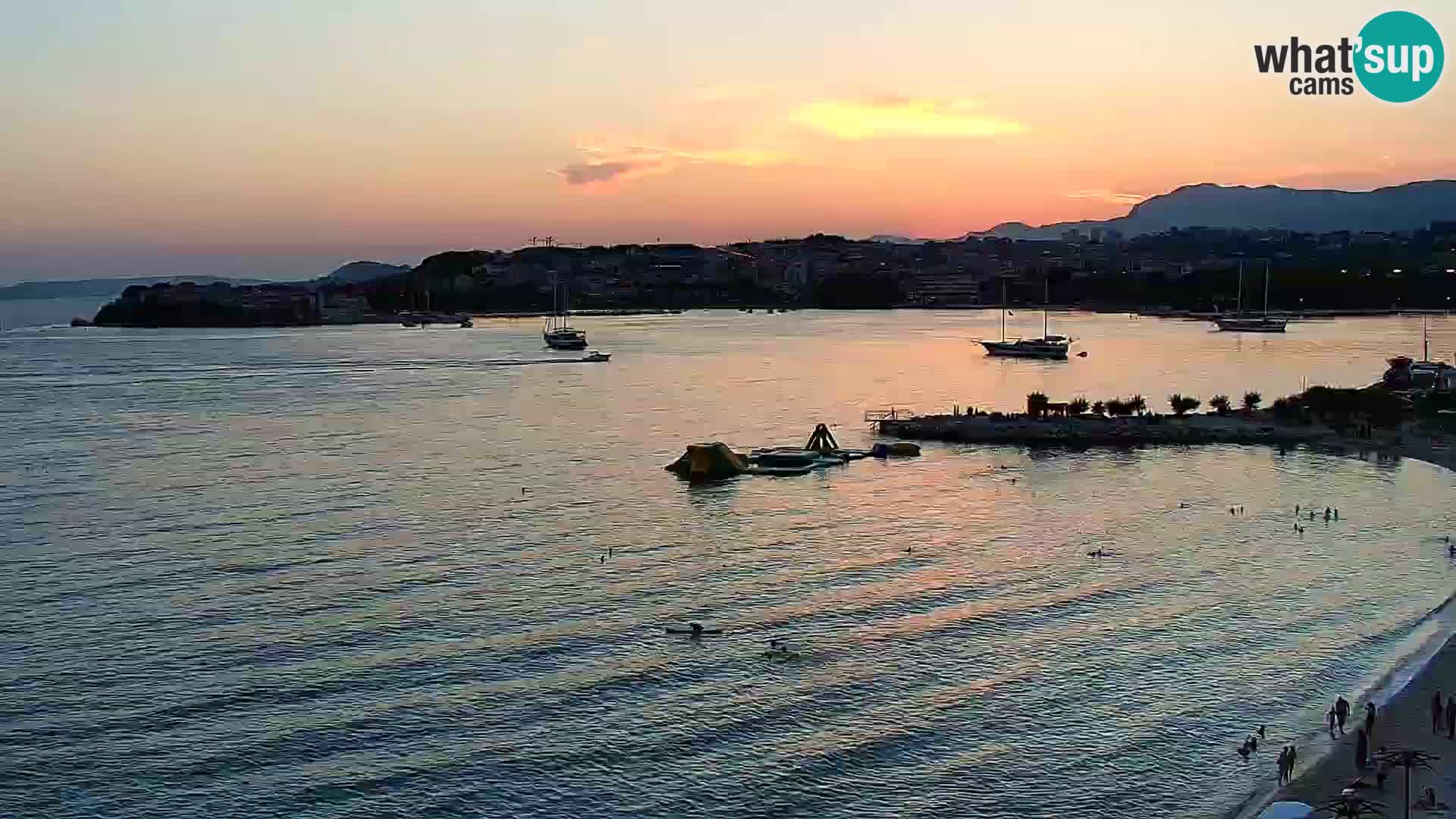 Podstrana Beach Webcam – Live View from Hotel Split