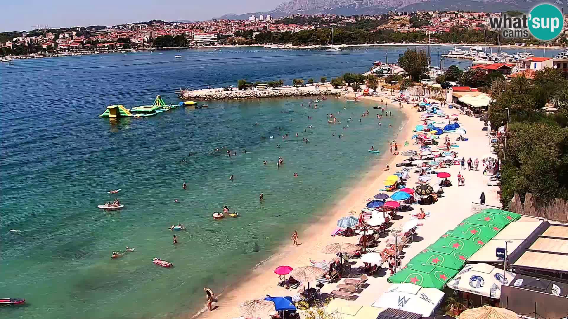 Podstrana Beach Webcam – Live View from Hotel Split