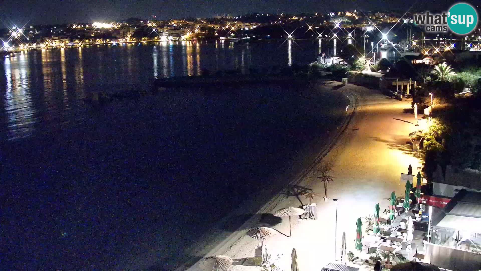 Webcam plage de Podstrana – Vue en direct depuis Hotel Split